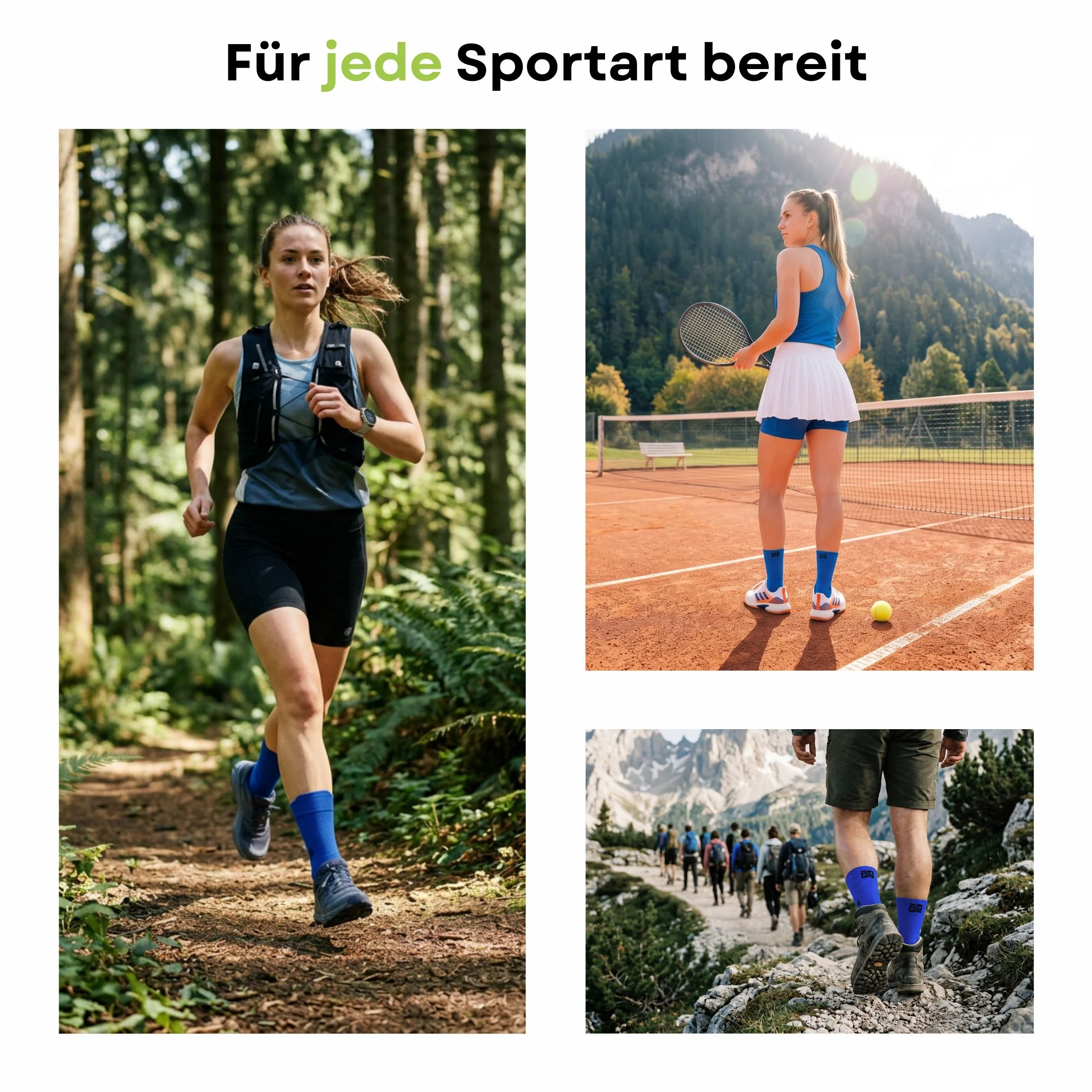 Fussballsocken Gr. 36-41 Sportstrümpfe GripSoxx NX Blau - Image 7