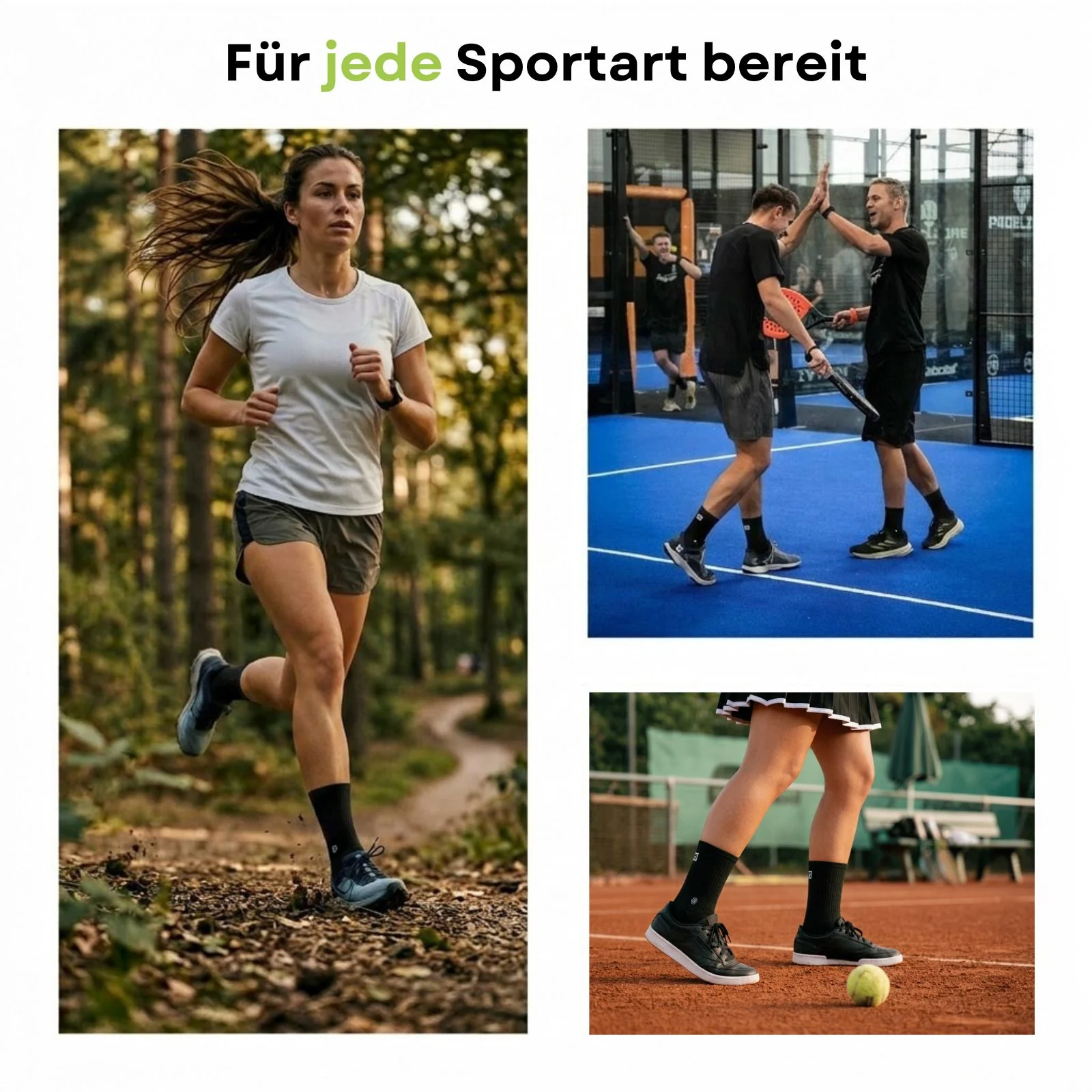 Fussballsocken Gr. 36-41 Sportstrümpfe GripSoxx SE Schwarz - Image 7