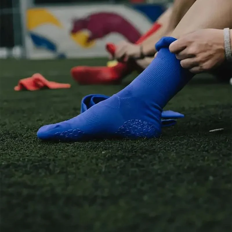 Fussballsocken Gr. 36-41 Grip Socken Fussball Strümpfe GripSoxx Blau - Image 5