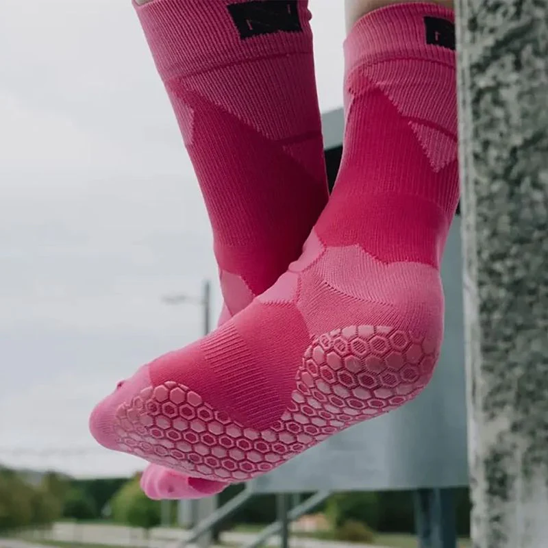 Fussballsocken Gr. 42-47 Grip Socken Fussball Strümpfe GripSoxx Rosa - Image 2