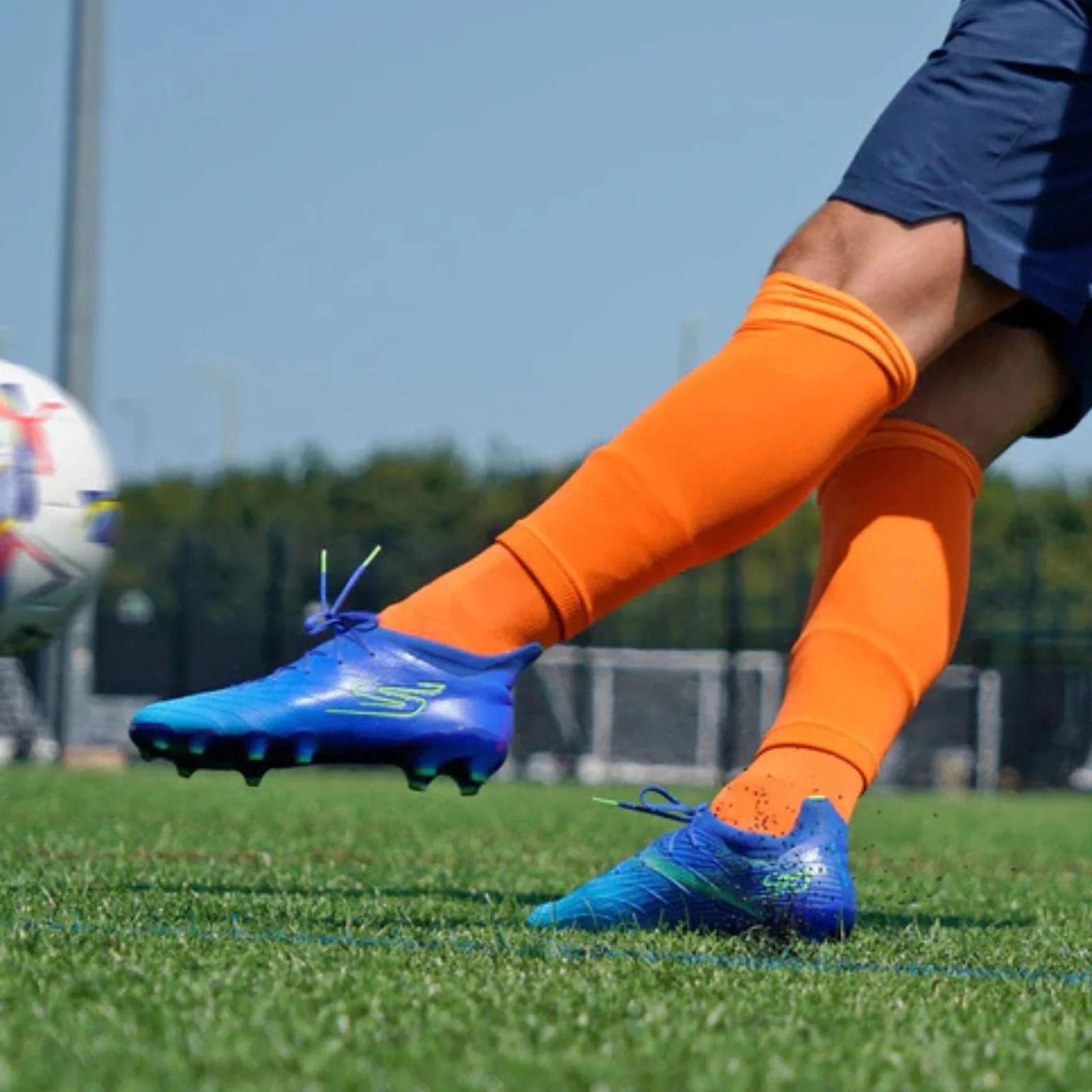 Fussballstutzen One Size Stulpen Tube Socke Röhrensocke Tubxx Orange - Image 3