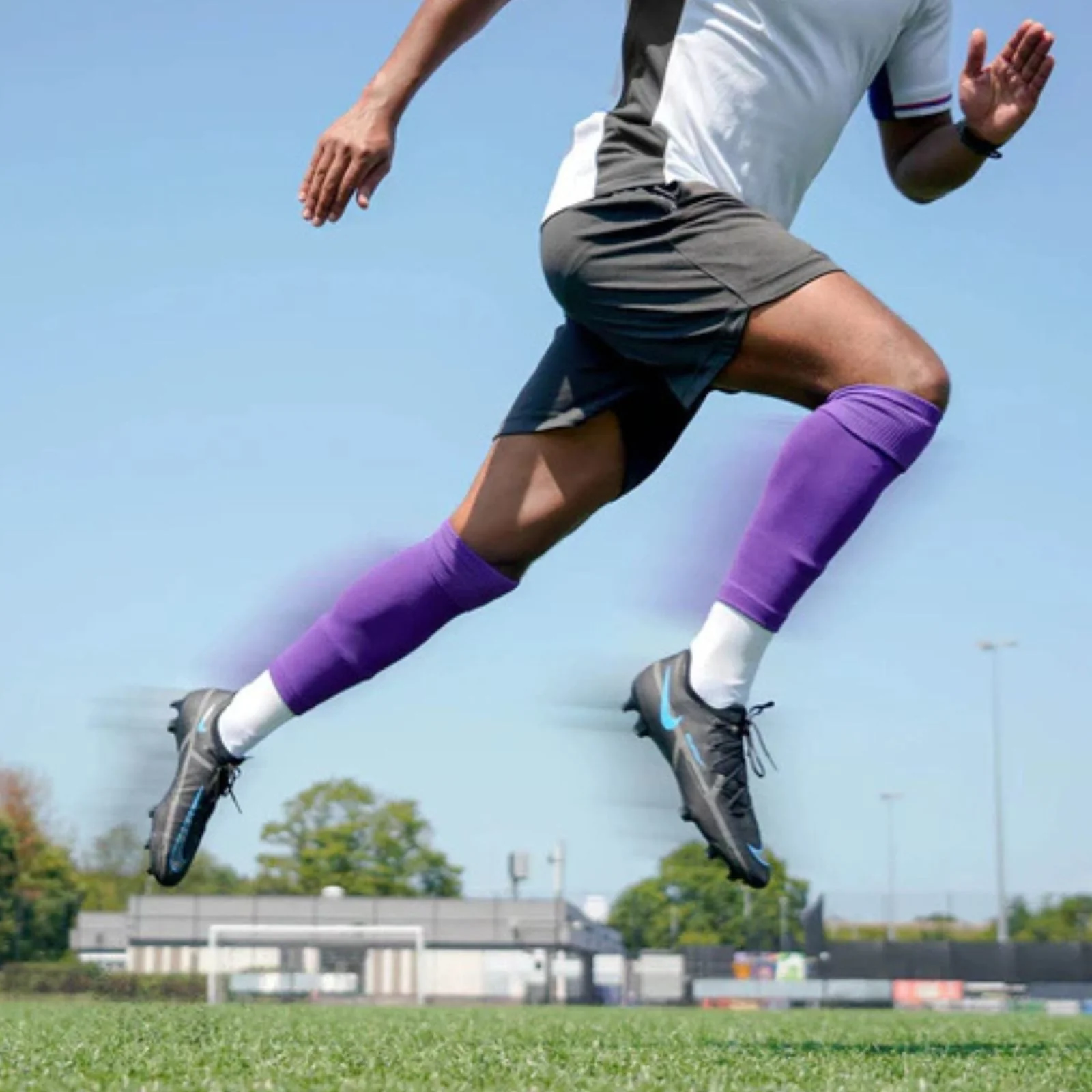 Fussballstutzen One Size Stulpen Tube Socke Röhrensocke Tubxx Violett - Image 4