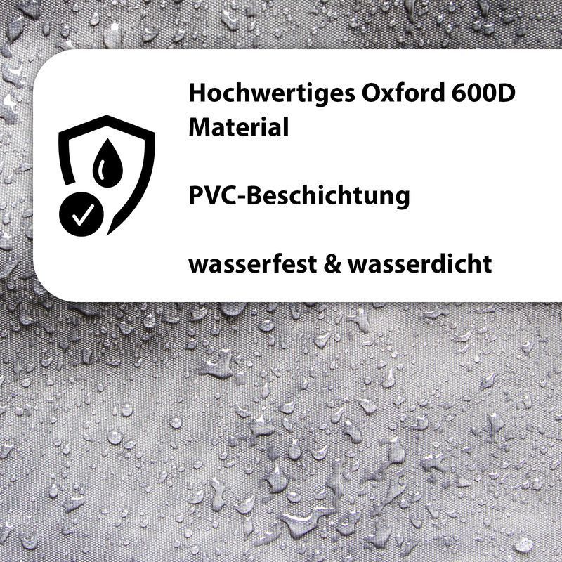 Gartentisch Schutzhülle Abdeckung Überzug Schutz Hülle Abdeckplane - Image 3