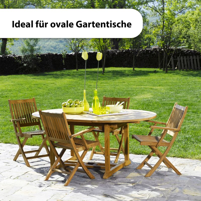 Gartentisch Schutzhülle Abdeckung Überzug Schutz Hülle Abdeckplane - Image 4