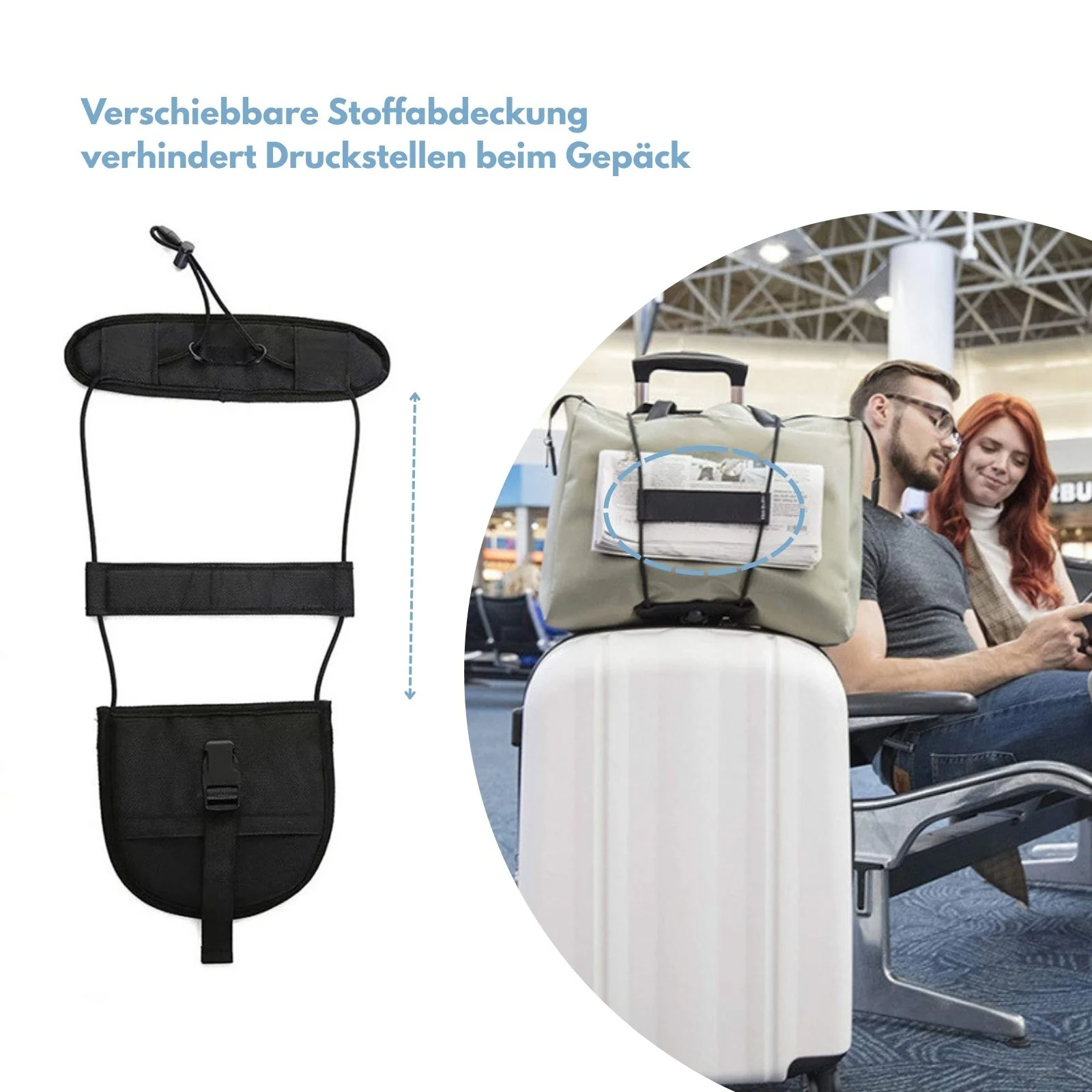 Gepäckriemen Gepäckband Trolley-Gurt Kofferband Kofferriemen - Image 4