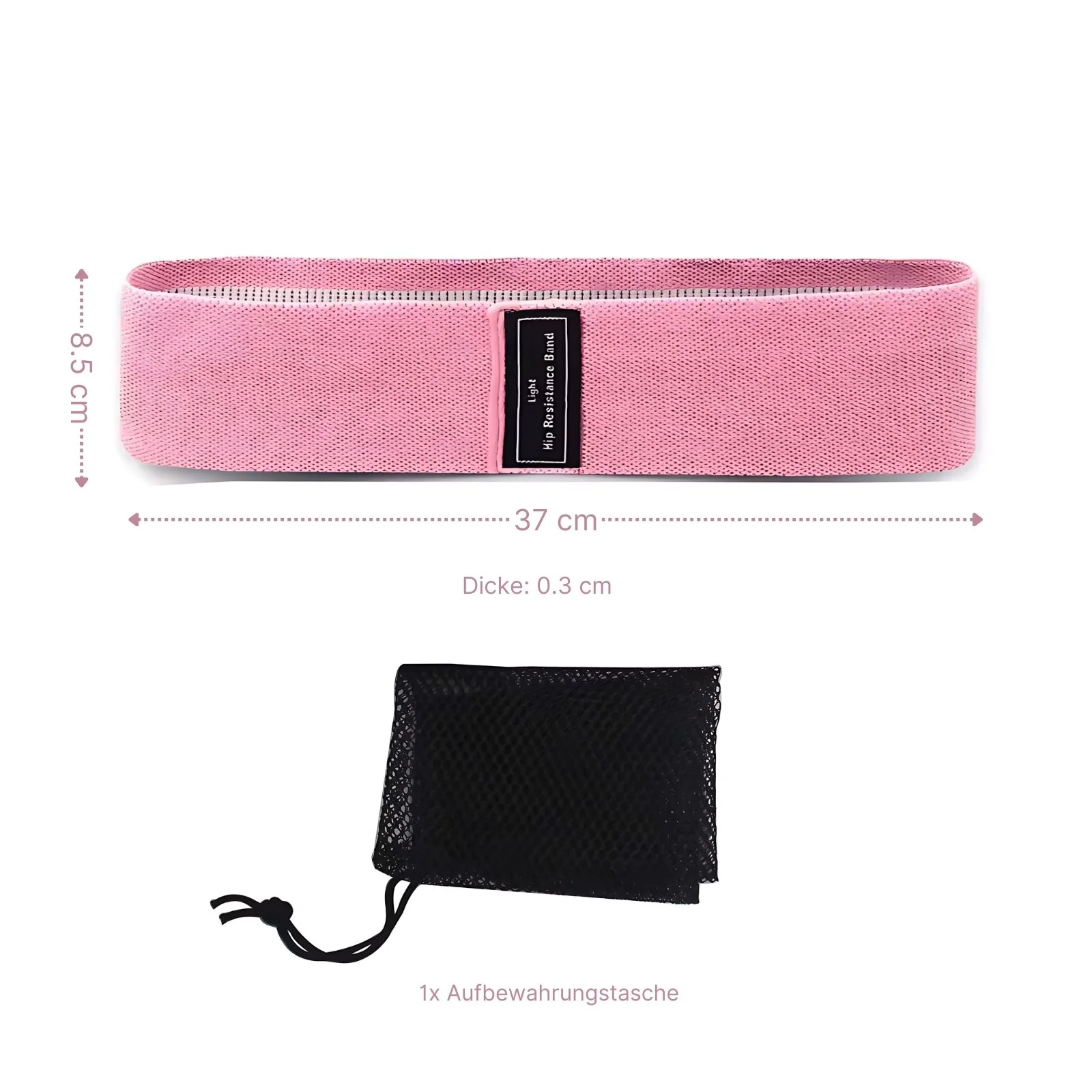 Glute-Band Hip-Resistance-Band Trainingsband Booty-Band Fitnessband - Image 4