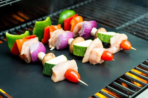 Grillmatte Antihaft Teflon BBQ feuerfest 3 Stück - Image 5