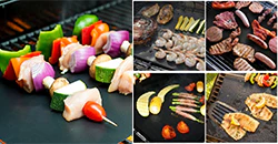 Grillmatte Antihaft Teflon BBQ feuerfest rund - Image 8