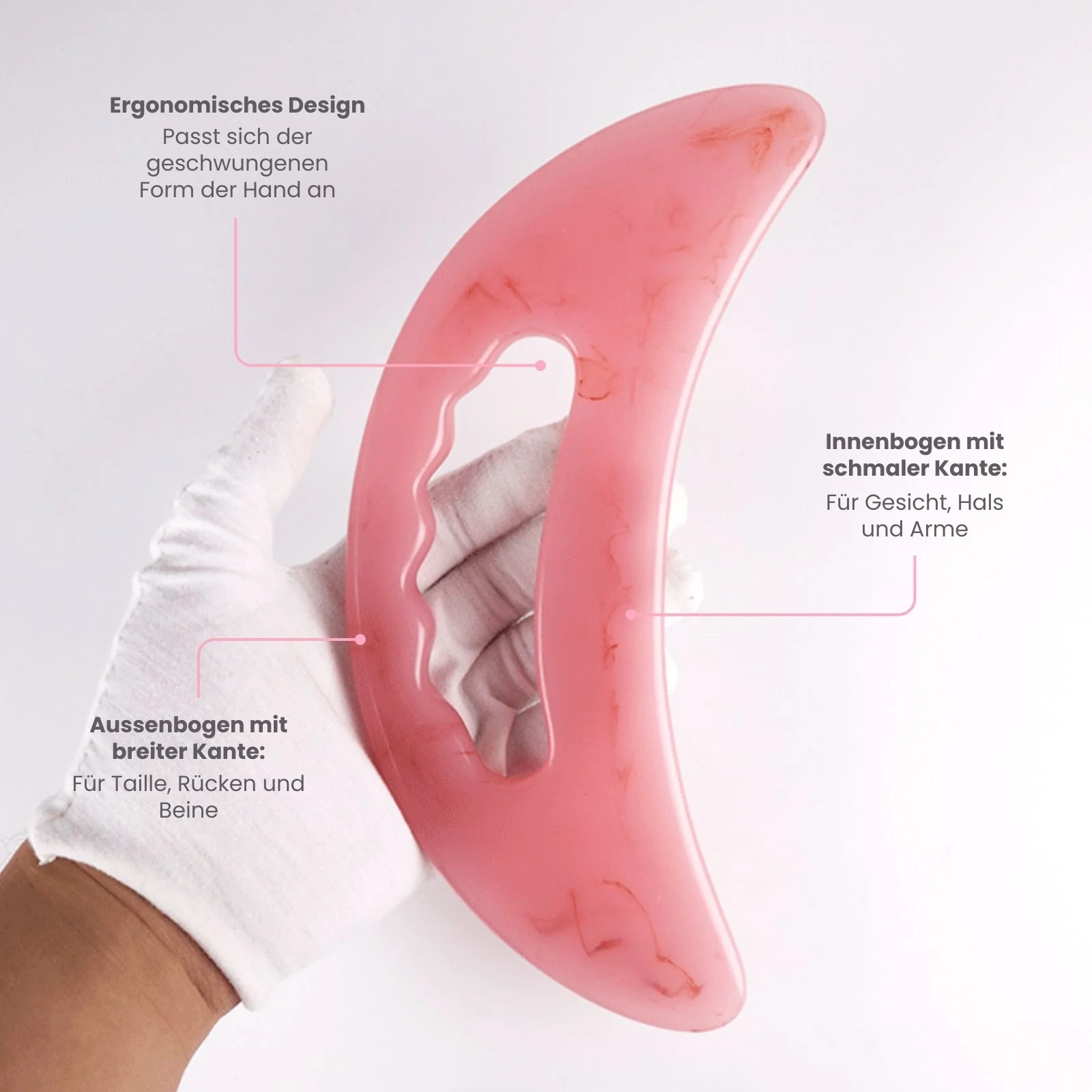 Body Gua Sha Massagegriff Body Gua Sha Massage Schaber Massage Werkzeug - Image 3