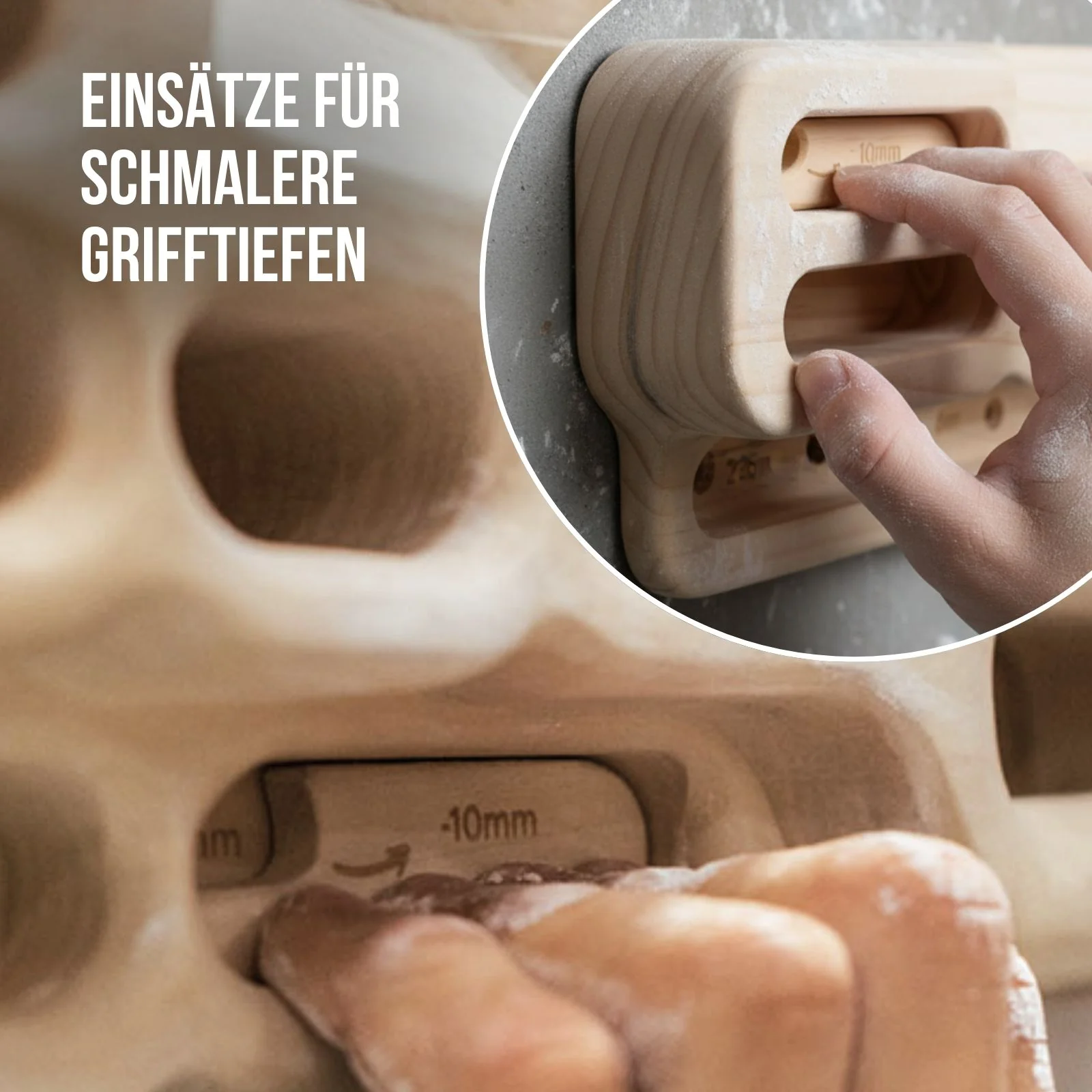 Hangboard Kletterbrett Fingerboard Kletterzubehör Trainingsboard - Image 3