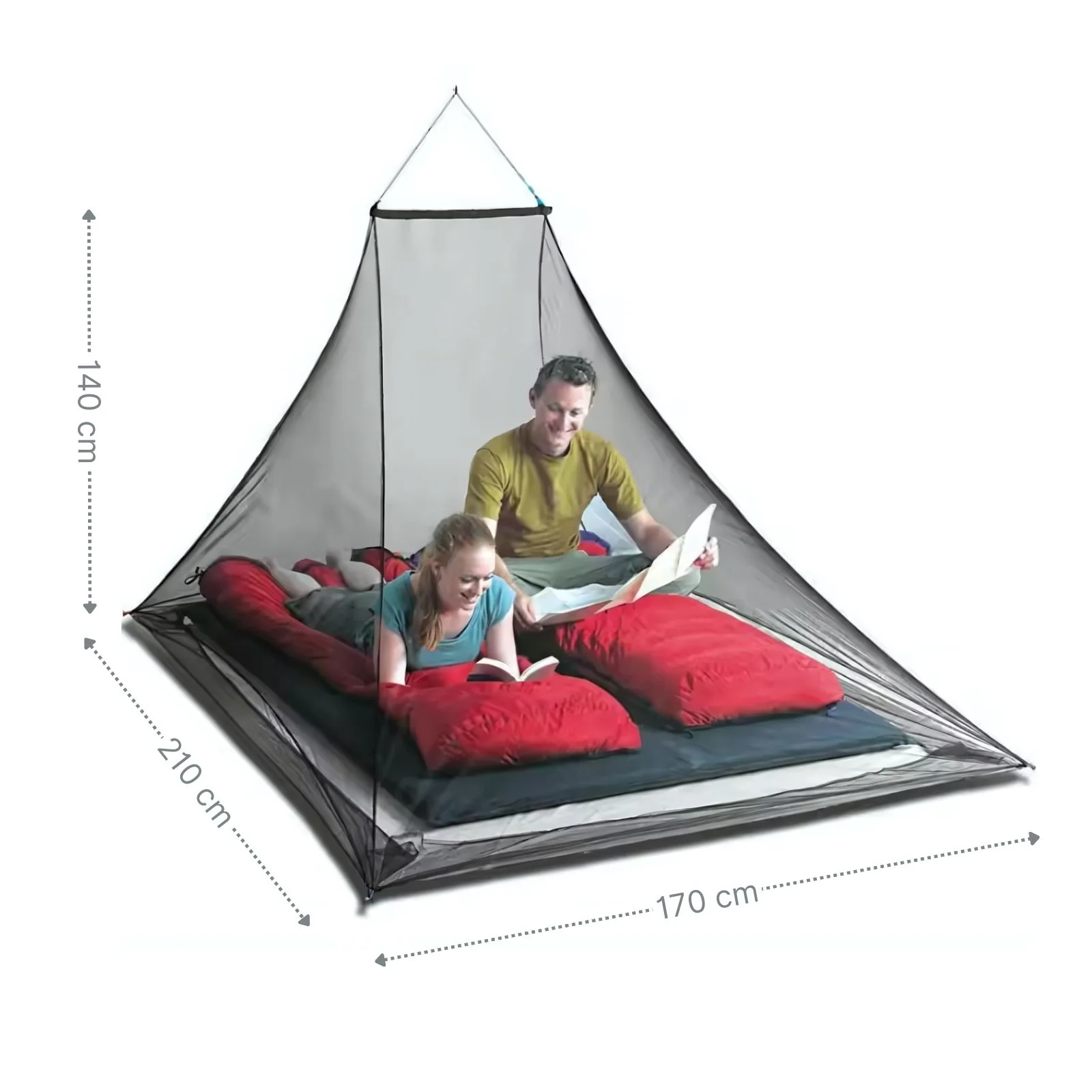 Hängendes Moskitonetz Mückennetz Campingnetz Insektenschutz - Image 3