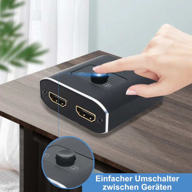 HDMI-Switch HDMI-Verteiler HDMI-Umschalter 4K@60Hz bidirektional - Image 3