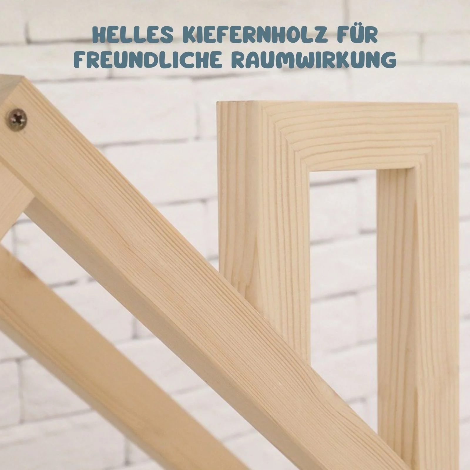 Holz-Aufbewahrungsregal Bücherregal Spielzeugregal Kinderzimmer-Regal - Image 3