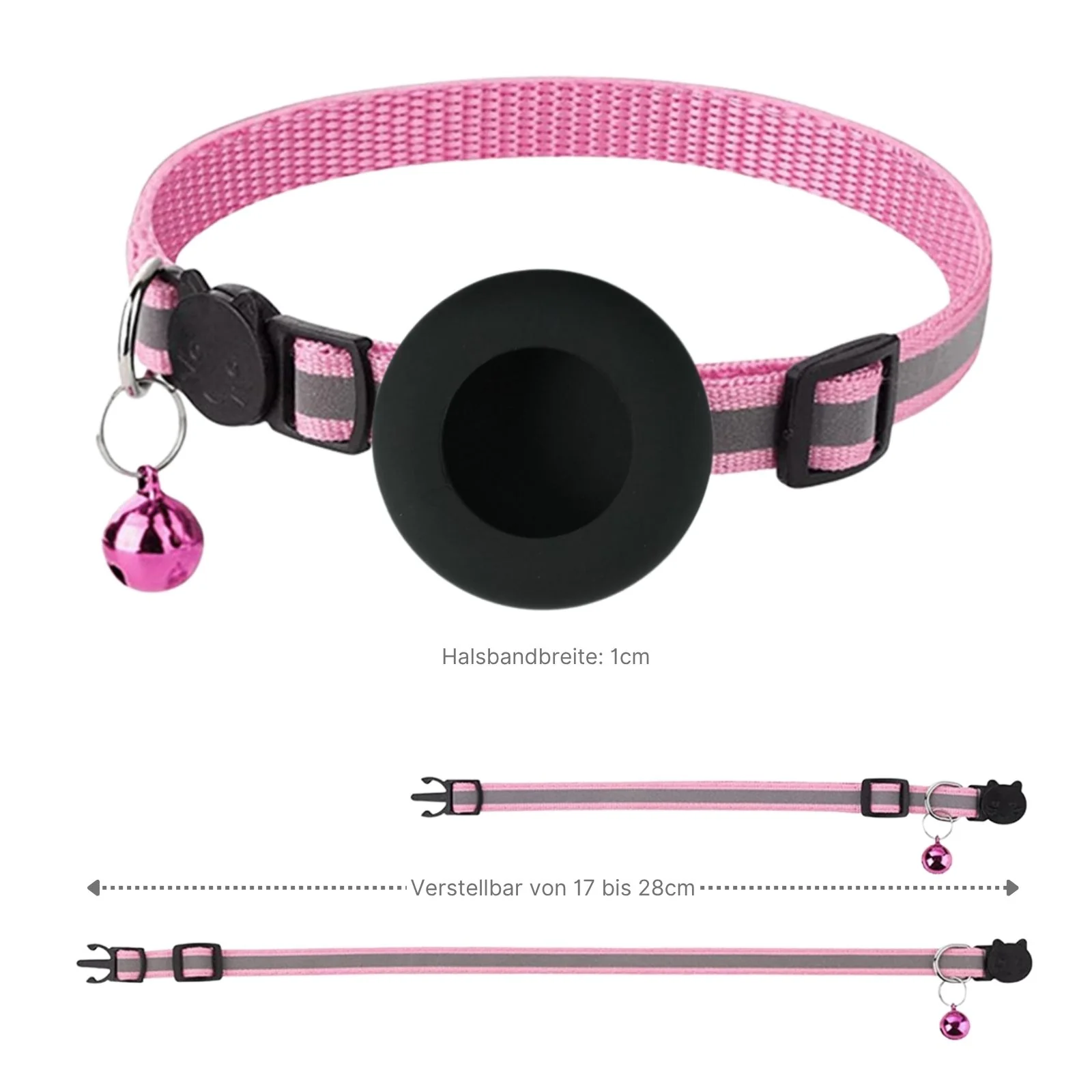 Hundehalsband mit Airtag-Halterung Katzenhalsband Halsband - Image 6