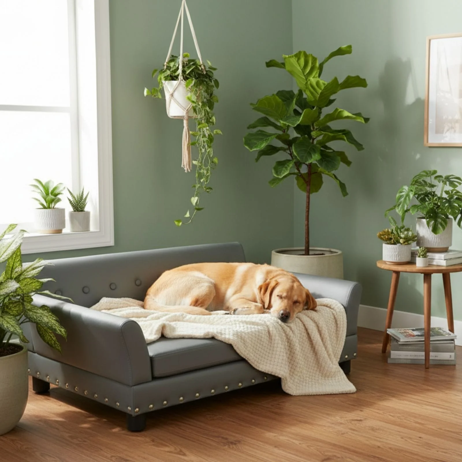 Hundesofa Grösse XL Liegeplatz Hundebett Haustiersofa Hundecouch - Image 2