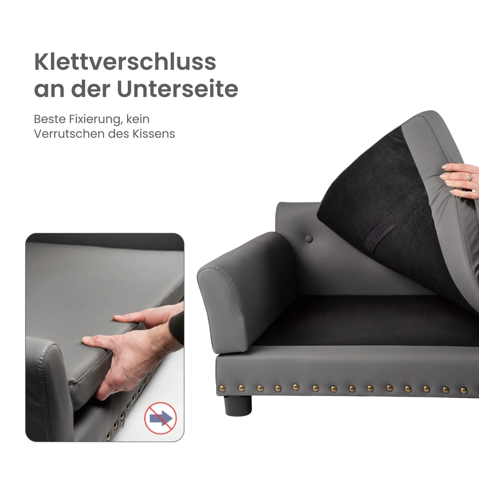 Hundesofa Grösse XL Liegeplatz Hundebett Haustiersofa Hundecouch - Image 7