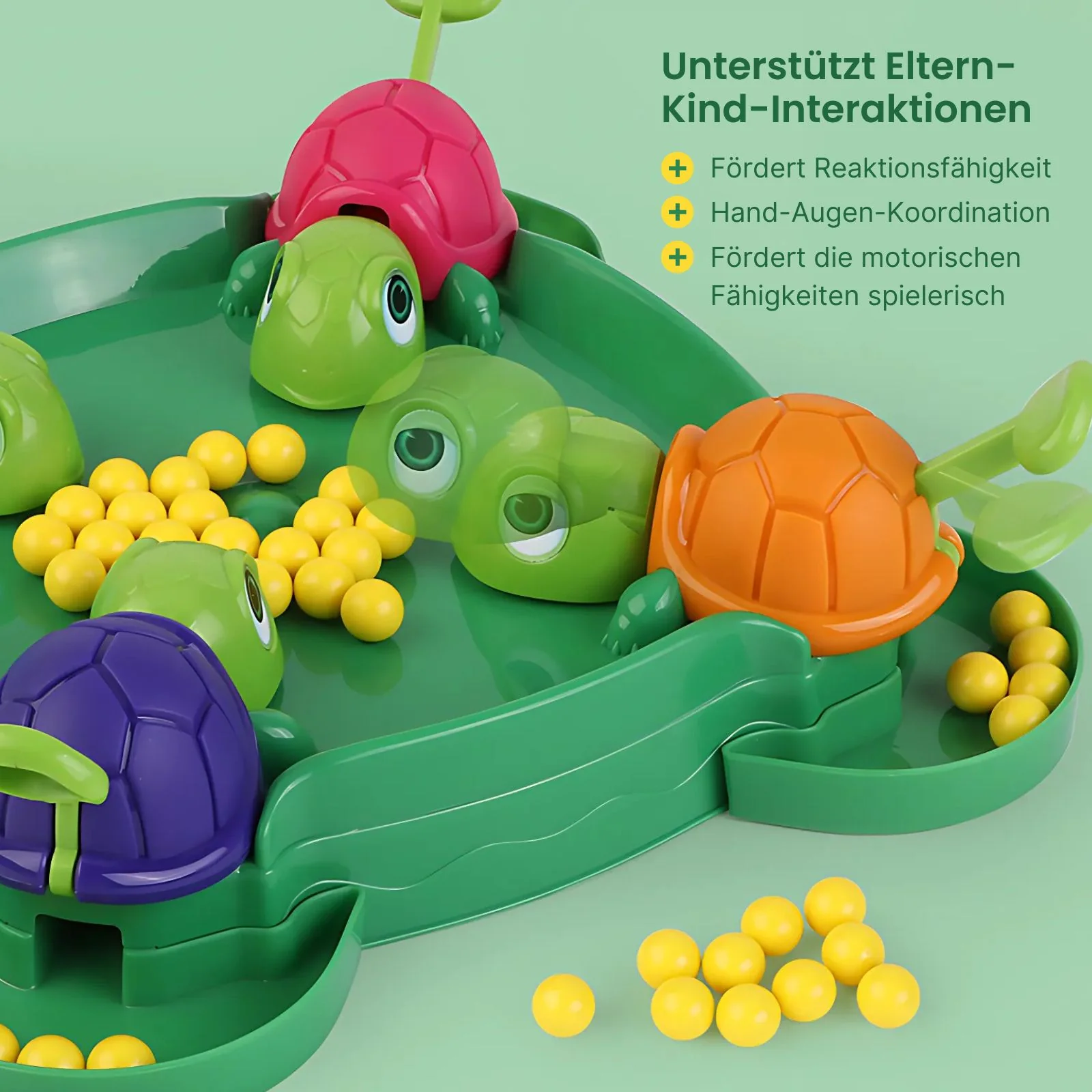 Hungrige Schildkröten-Kinderspiel Hungry Turtles-Spielzeug Gesellschaftsspiel - Image 3