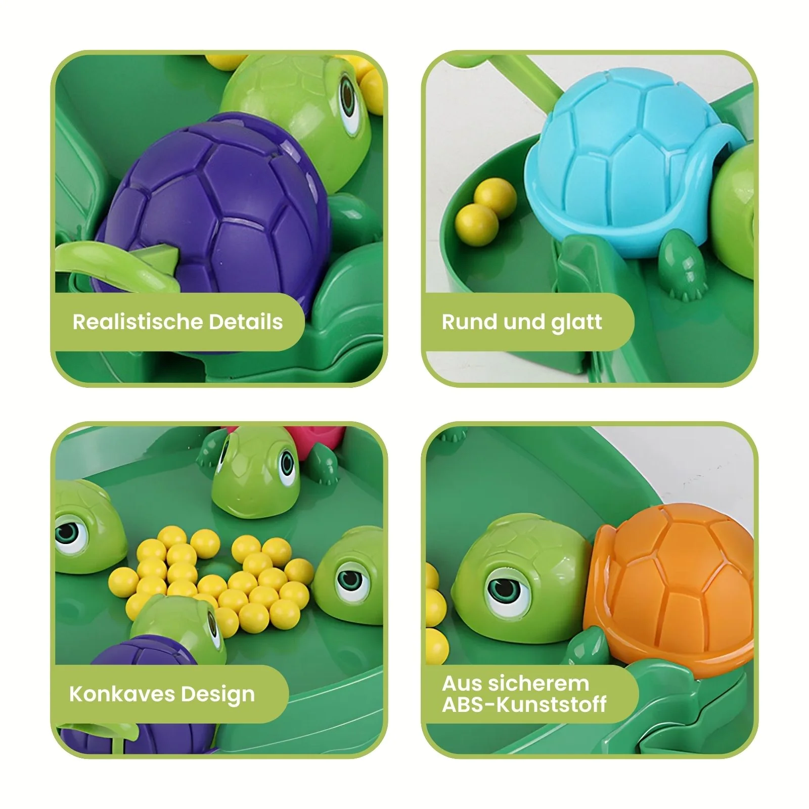 Hungrige Schildkröten-Kinderspiel Hungry Turtles-Spielzeug Gesellschaftsspiel - Image 4