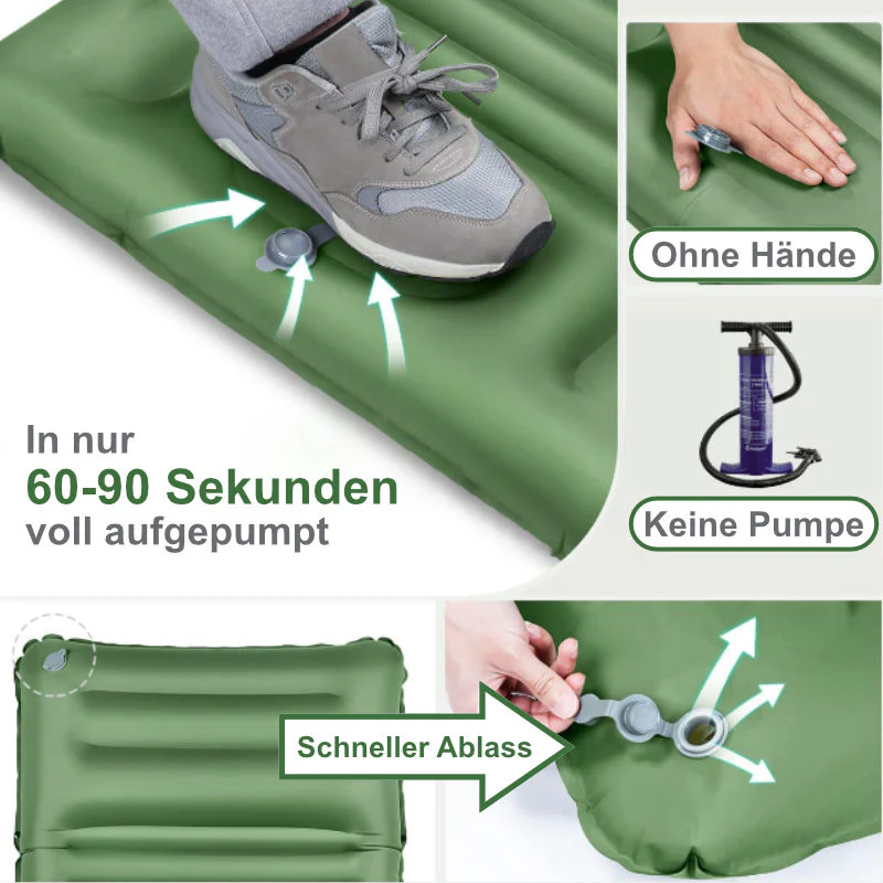 Isolationsmatte Campingmatte Luftmatratze Schlafmatte Thermomatte - Image 4