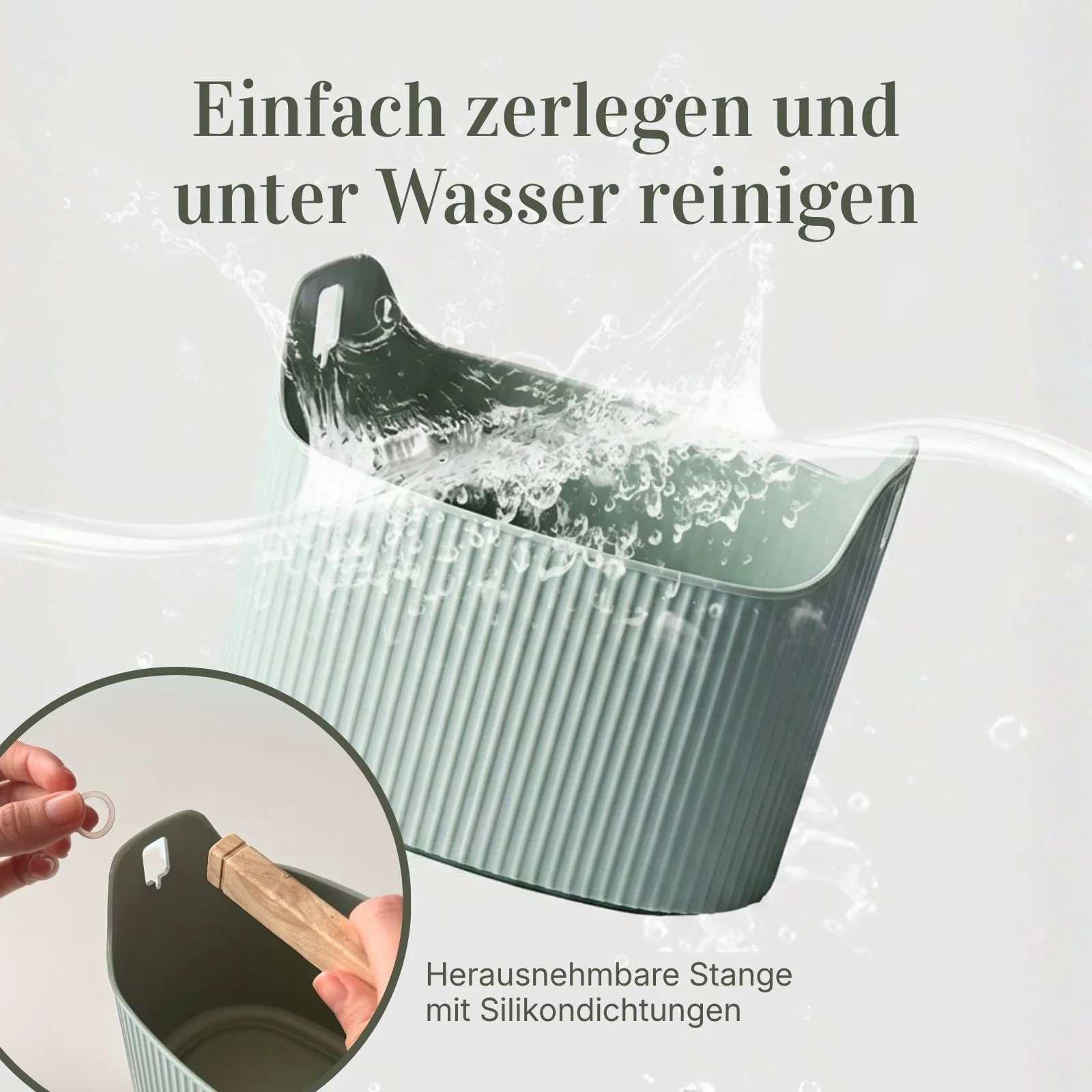 Kaffeesatz-Abklopfbehälter Kaffeesatzbox Abschlagbehälter Knock Box - Image 4