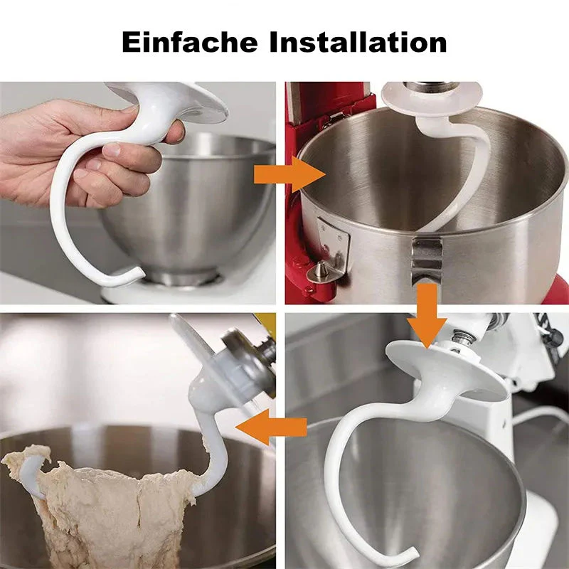 Alternativer Knethaken K45DH für KitchenAid Teighaken-Aufsatz - Image 4