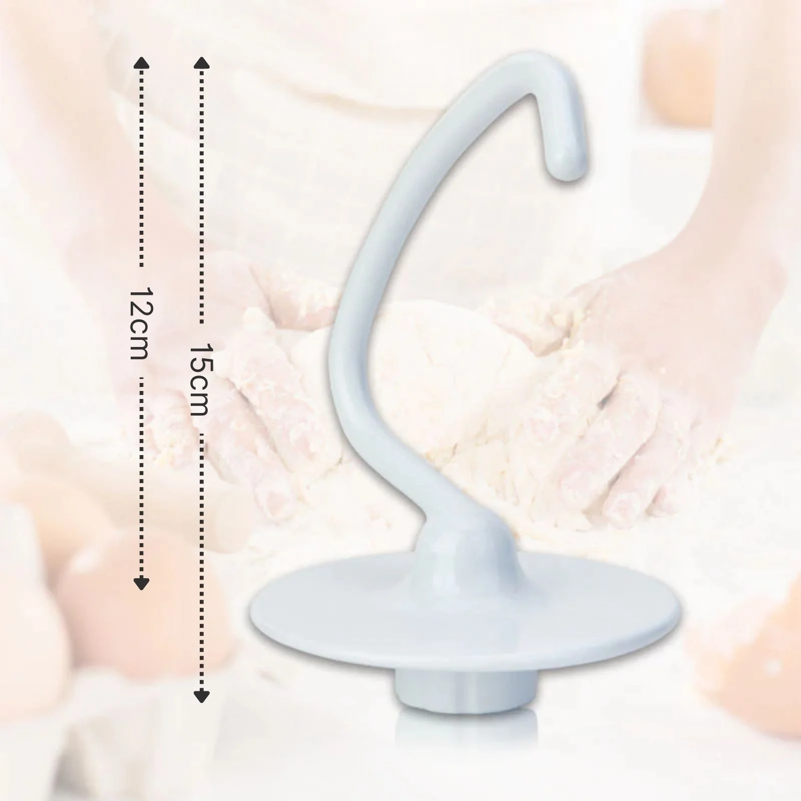 Alternativer Knethaken K45DH für KitchenAid Teighaken-Aufsatz - Image 6