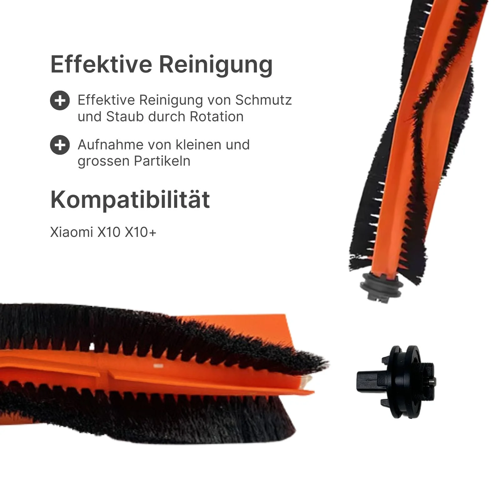 Alternative Hauptbürste zu Xiaomi Robot X10 X10+ - Image 2