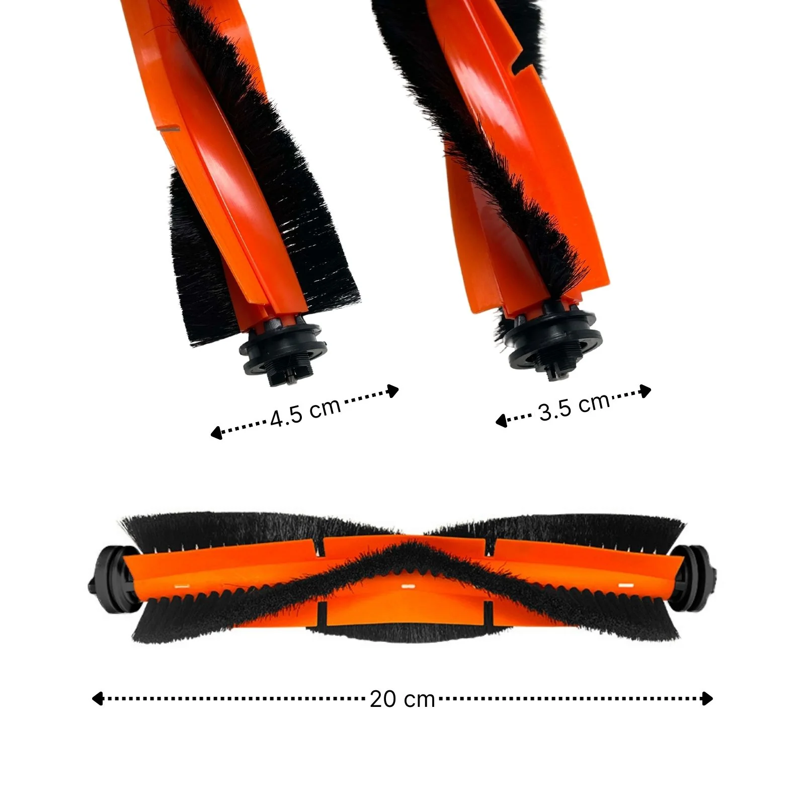 Alternative Hauptbürste zu Xiaomi Robot X10 X10+ - Image 4