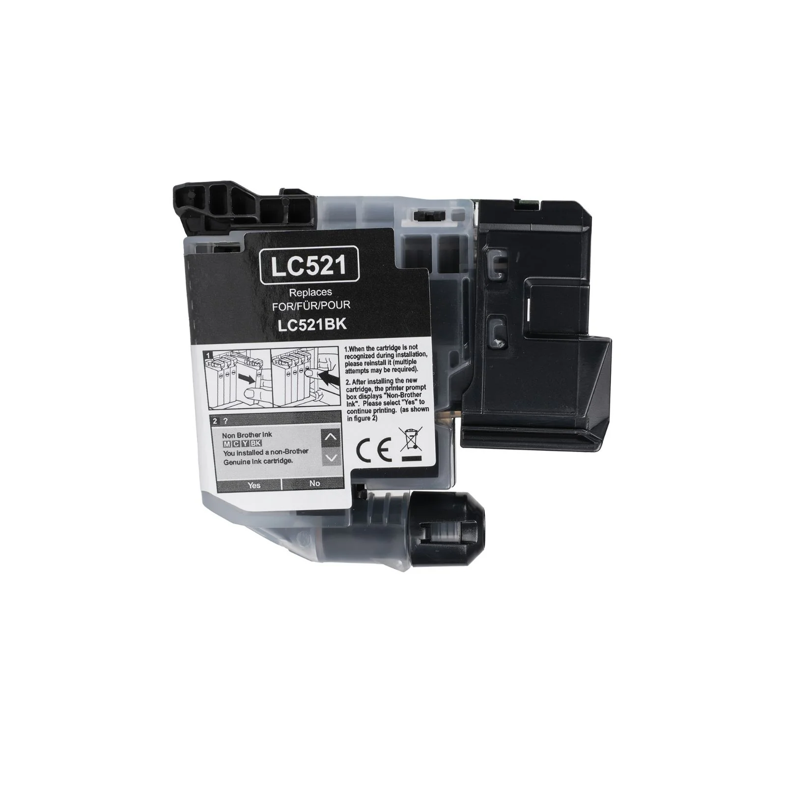 Kompatible Tintenpatrone für Brother DCP-J1260W - Black 1 Stück