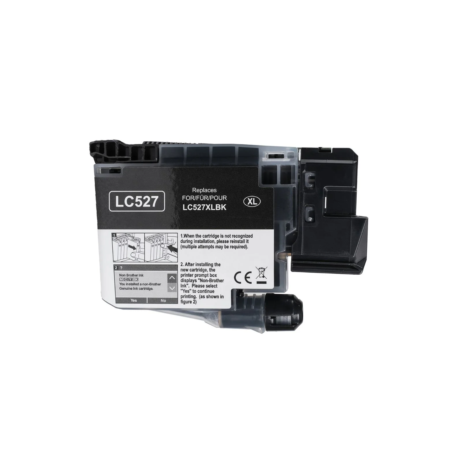 Kompatible Tintenpatrone XL für Brother MFC-J4550DW - Black 1 Stück