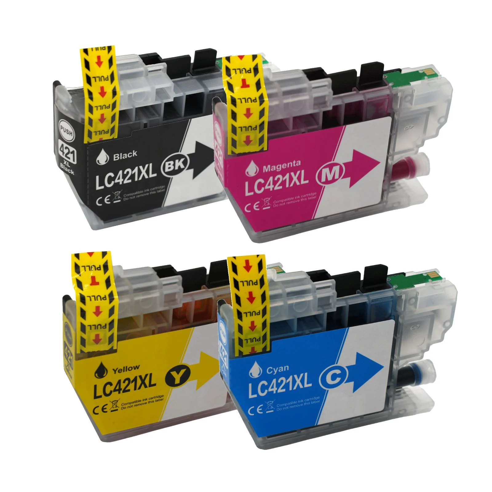 Kompatible Tintenpatrone XL für Brother DCP-J1050DW - Black Cyan Yellow Magenta - 4er Set