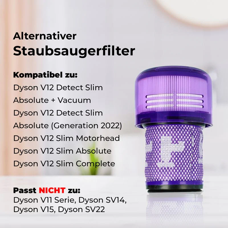 Alternativer Staubsaugerfilter HEPA-Filter Motorfilter für Dyson V12 - Image 2
