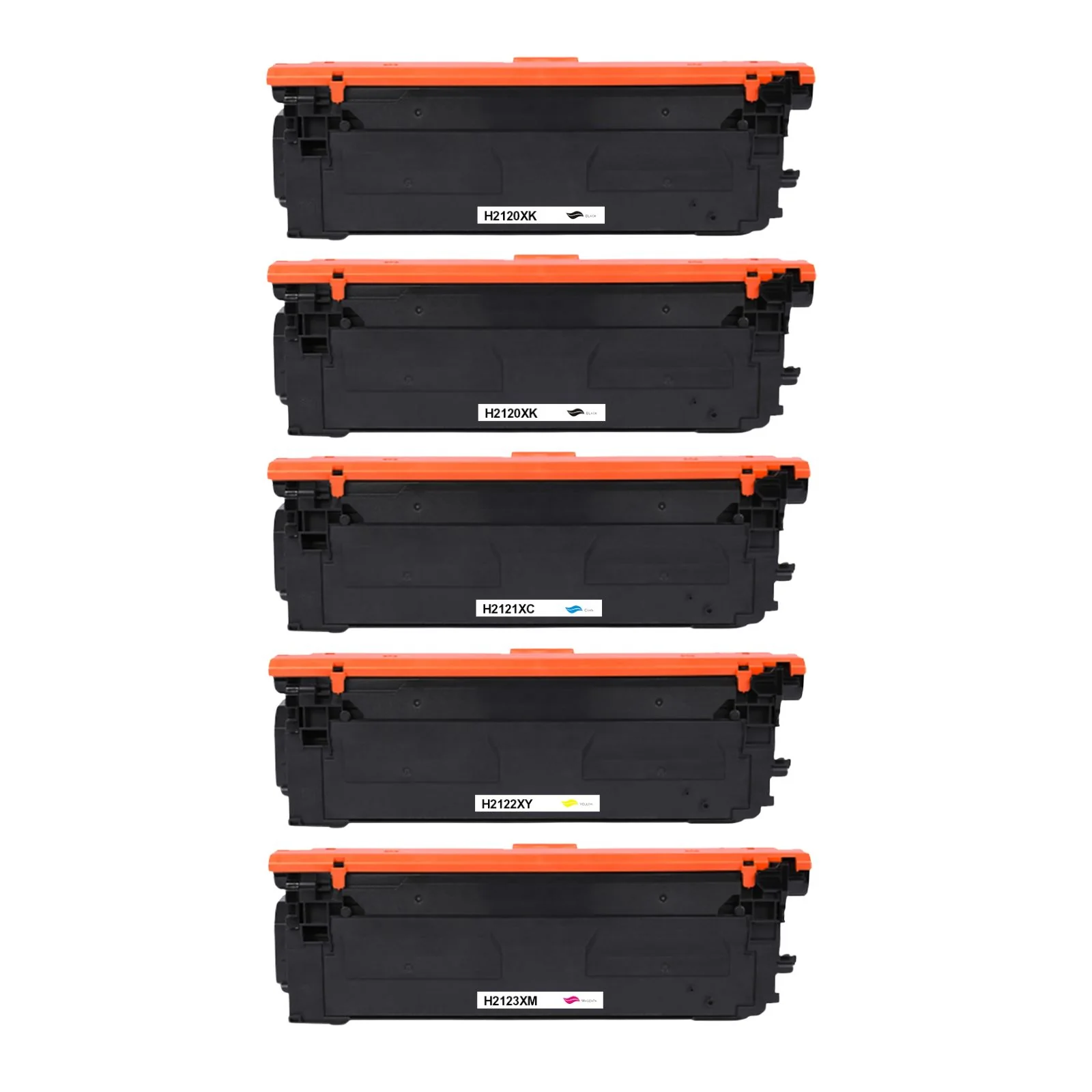 Kompatibler Toner XL für HP Color LaserJet Enterprise M554dn - Black Cyan Yellow Magenta - 5er Set