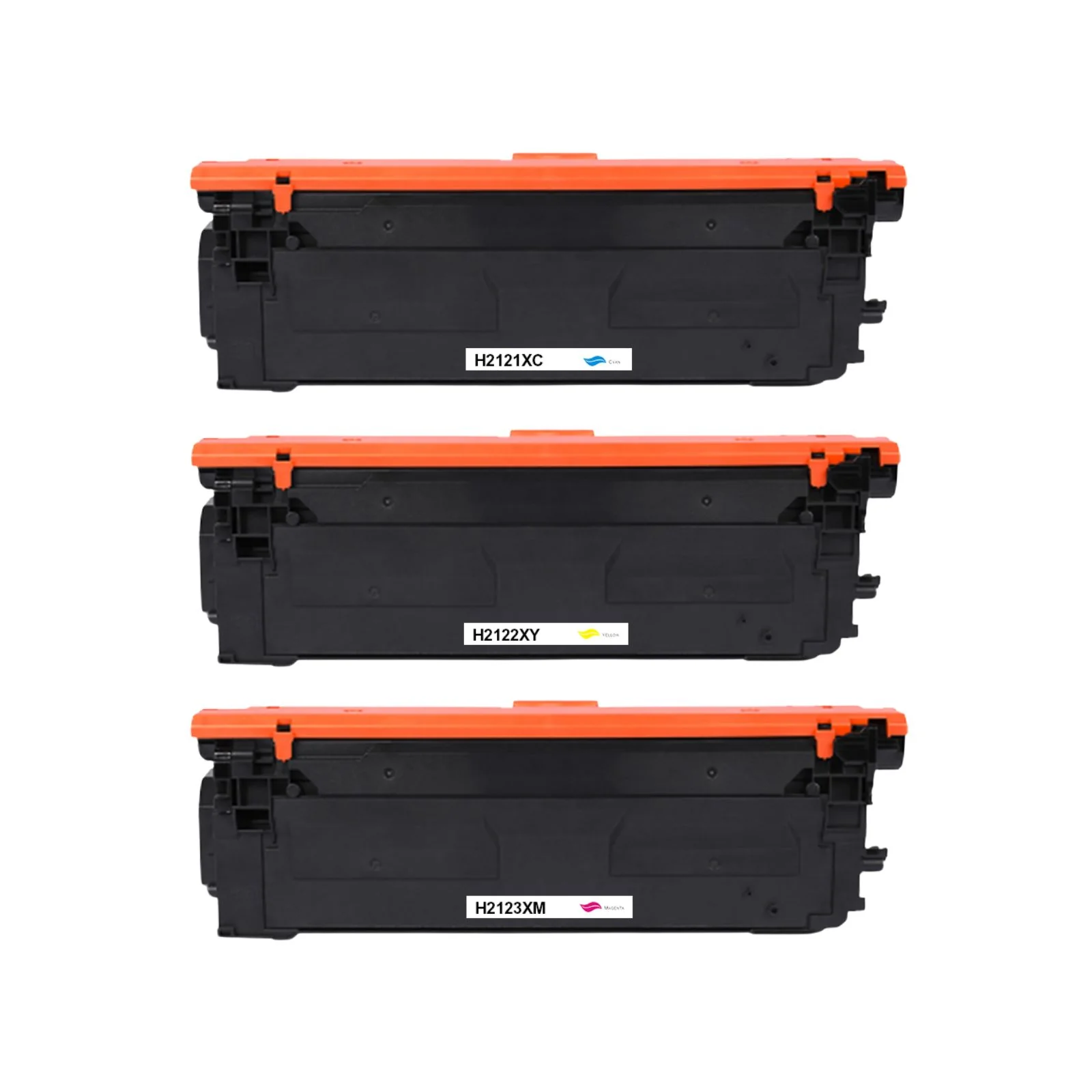 Kompatibler Toner XL für HP Color LaserJet Enterprise M555x - Cyan Yellow Magenta - 3er Set