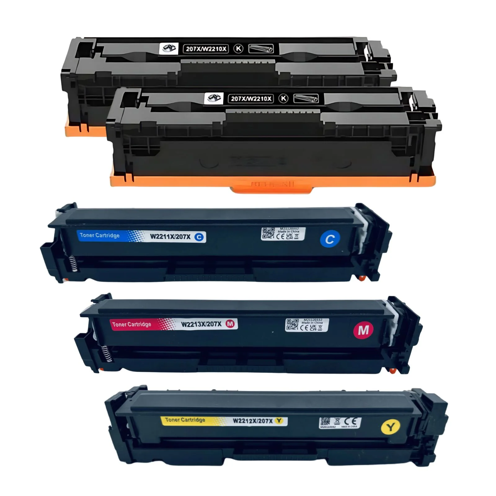 Kompatibler Toner XL für HP Color LaserJet Pro MFP M282nw - Black Cyan Yellow Magenta - 5er Set