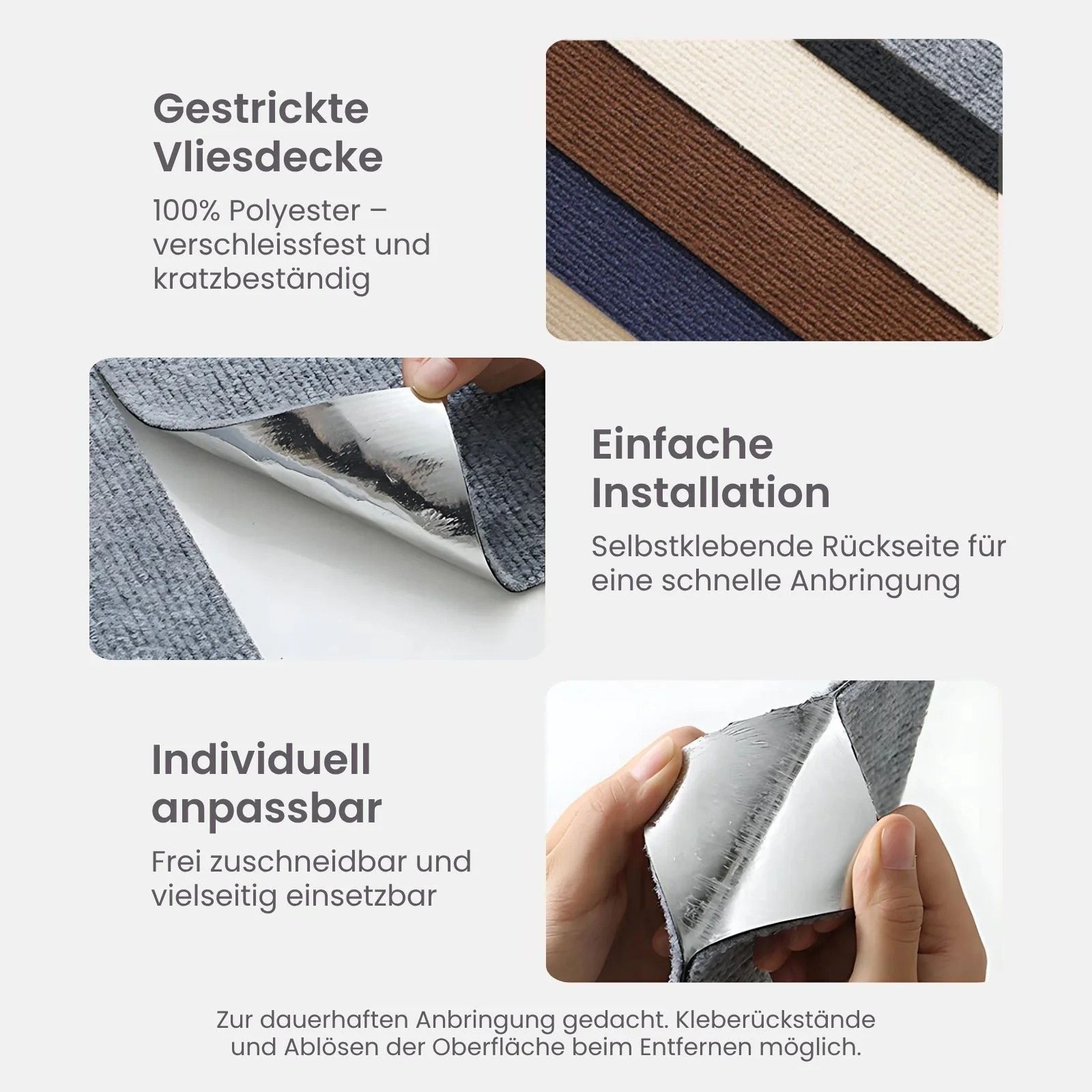 Kratzmatte für Katzen Klettermatte Kratzwand Kratzschutz Kratzbrett - Image 3