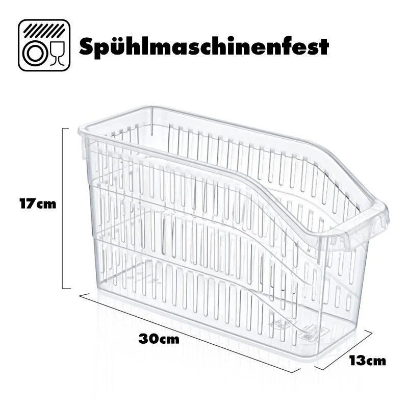 Kühlschrank-Box Set Kühlschrankorganizer Set Aufbewahrungsbehälter Set - Image 5