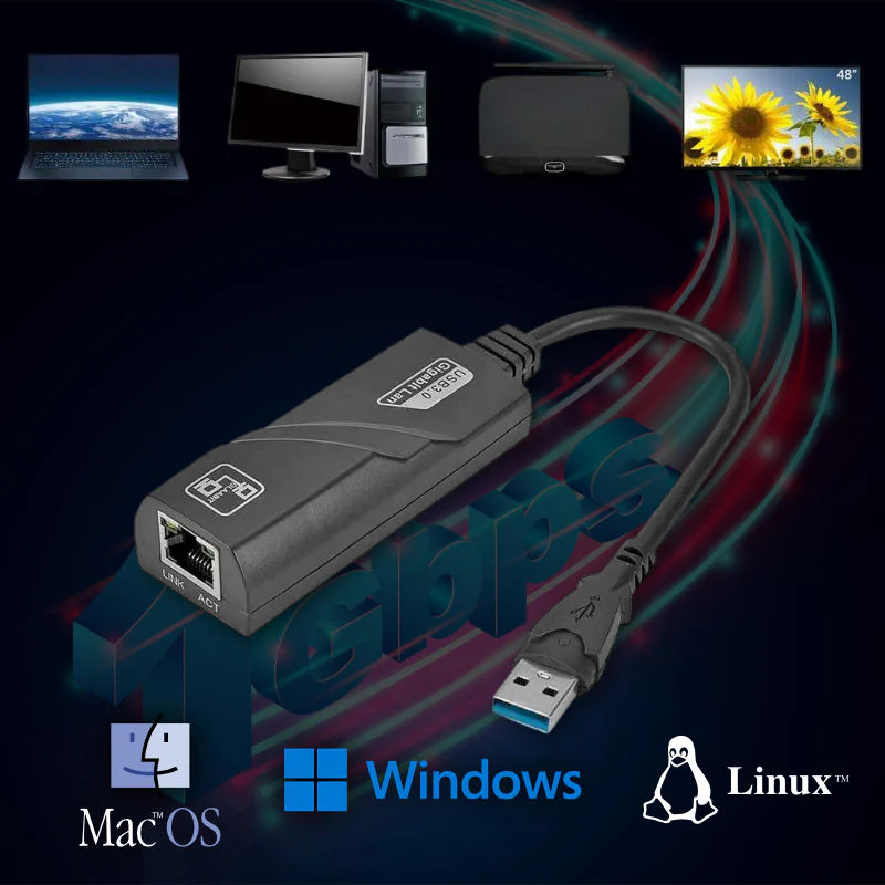 LAN USB Adapter Ethernet für Netzwerkkabel - Image 4