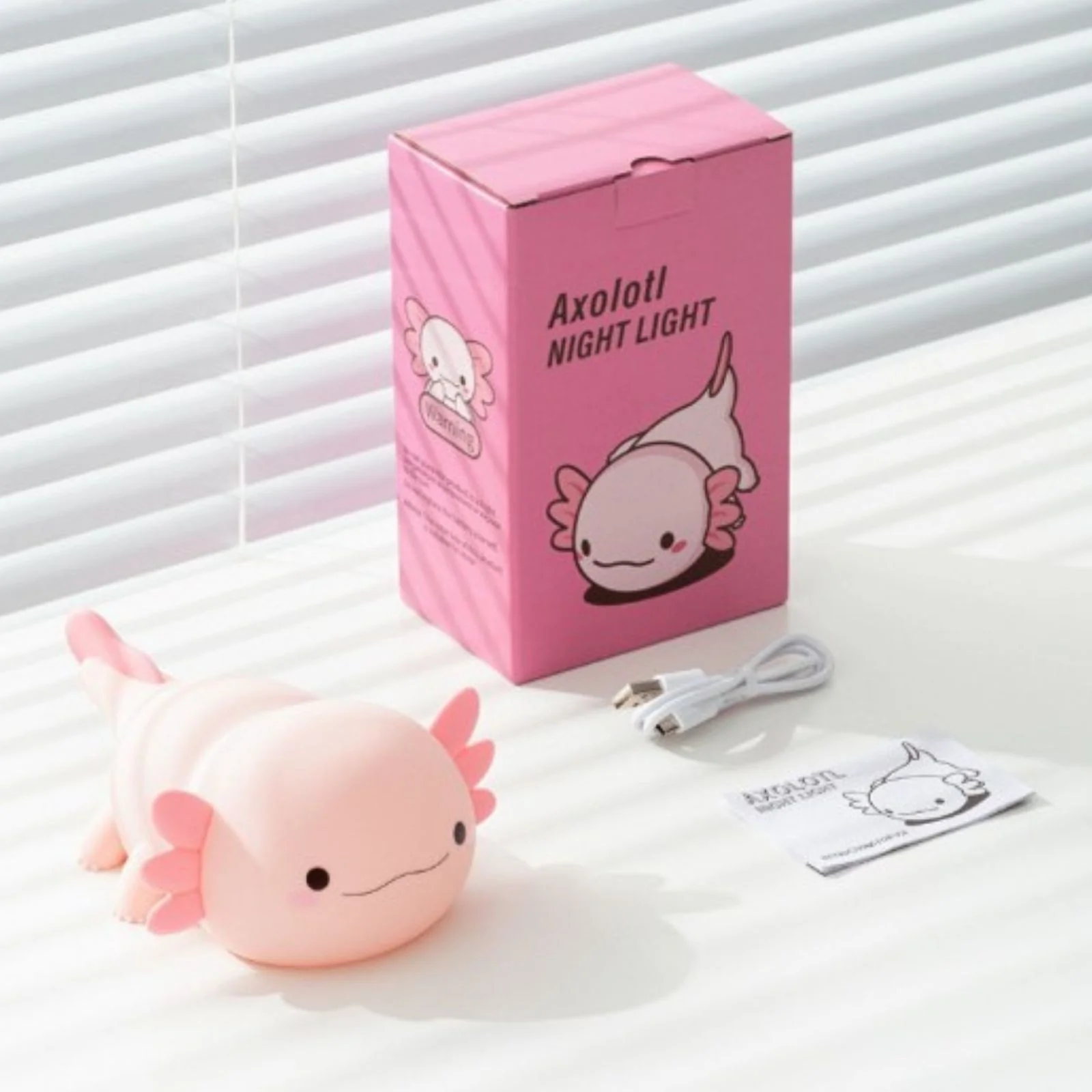 LED-Axolotl-Nachtlicht Tischleuchte Schlaflicht Kinder-Nachttischlampe - Image 6