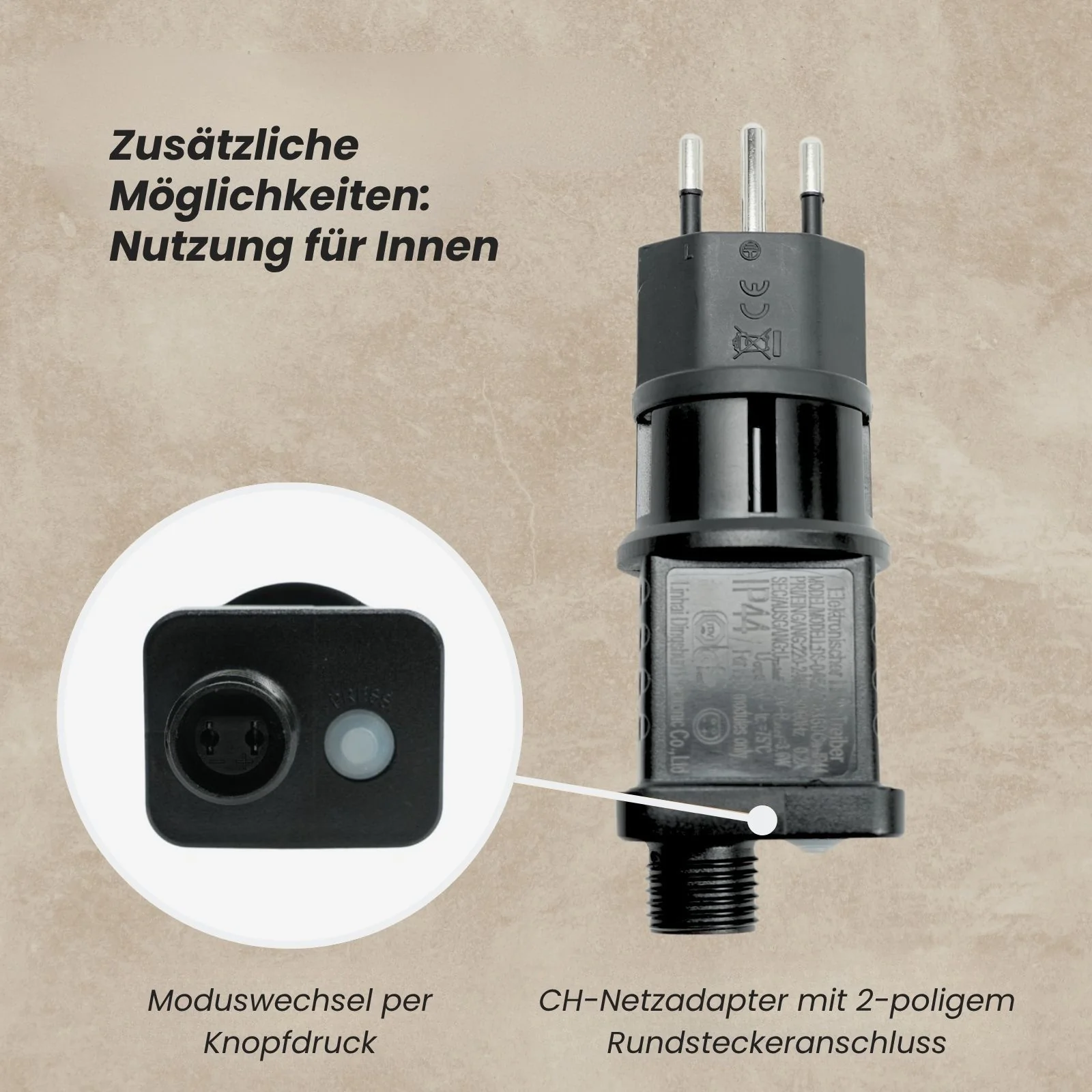 LED-Hanfseil-Dekoleuchte 10m Solarleuchte Gartenlicht Gartenbeleuchtung - Image 7