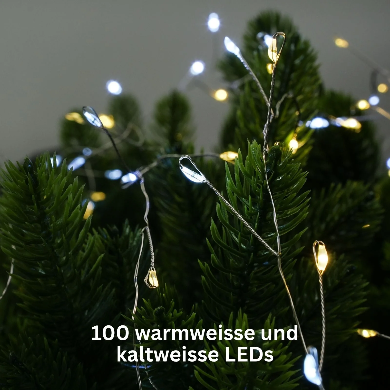 LED Lichterkette 3.2m Cluster-Lichterkette Büschellichterkette - Image 2