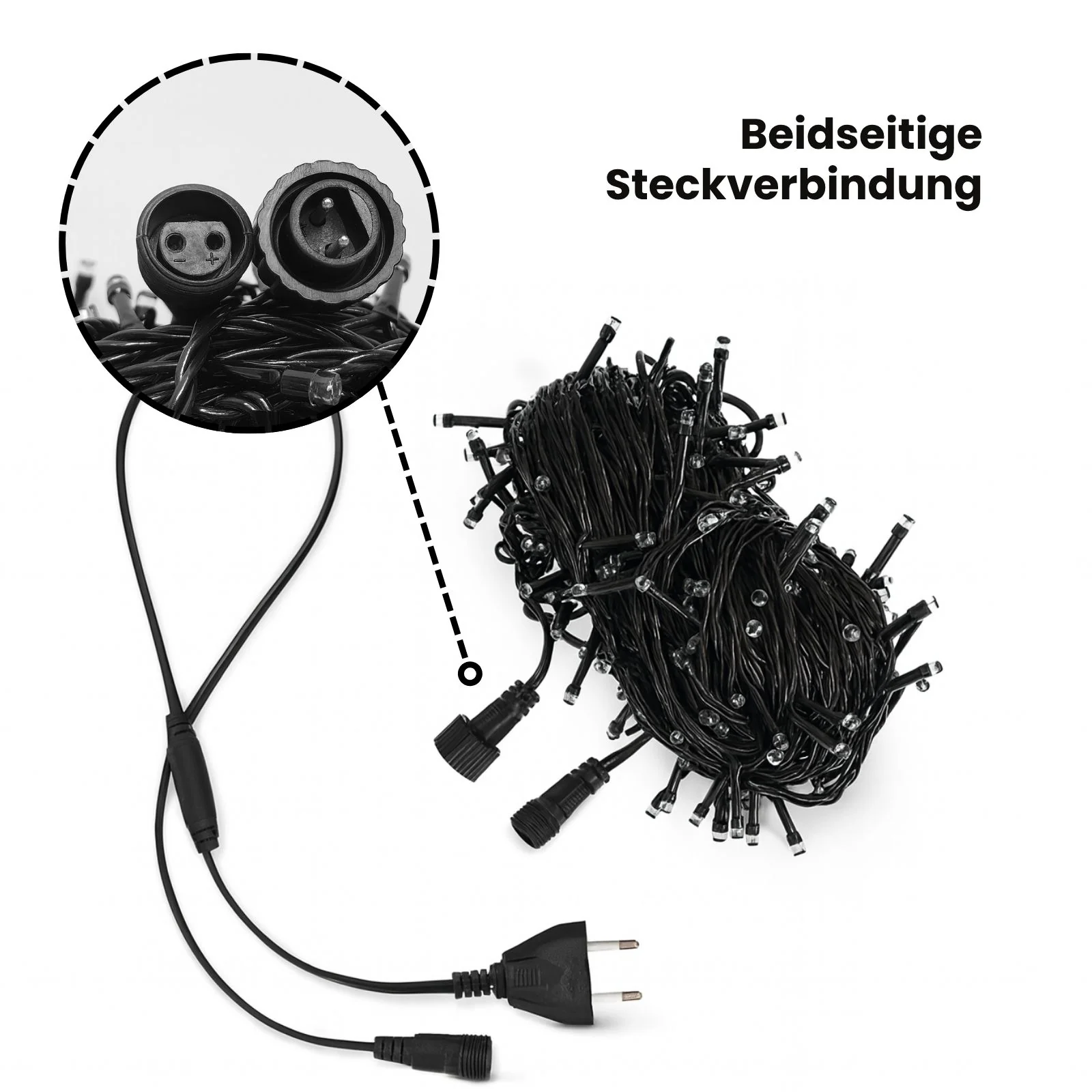 LED-Lichterkette 67.9m Lichtergirlande Beleuchtung Dekolichter Leuchte - Image 4