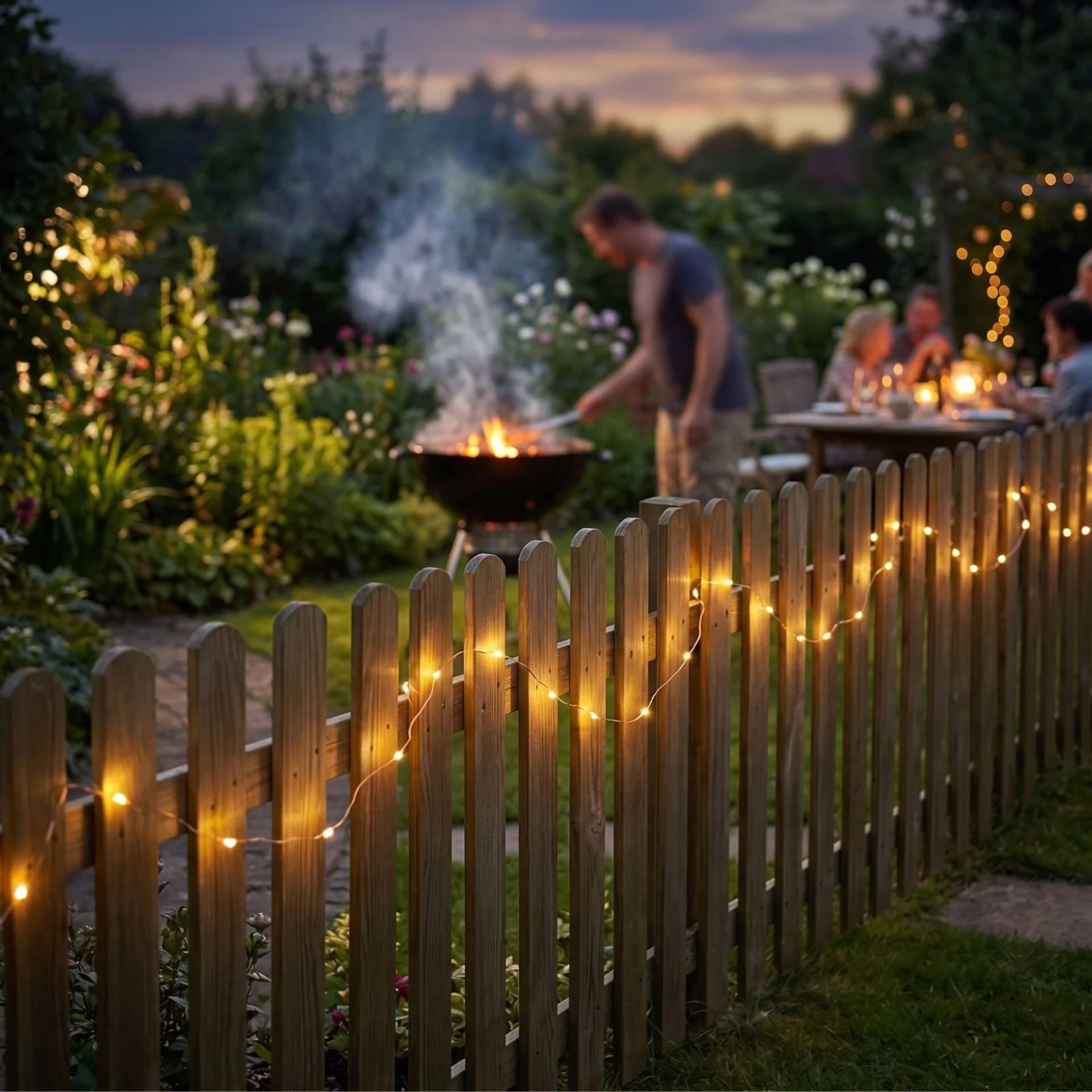 LED-Solar-Gartenbeleuchtung 22m Dekoleuchte Outdoor-Leuchtgirlande - Image 7