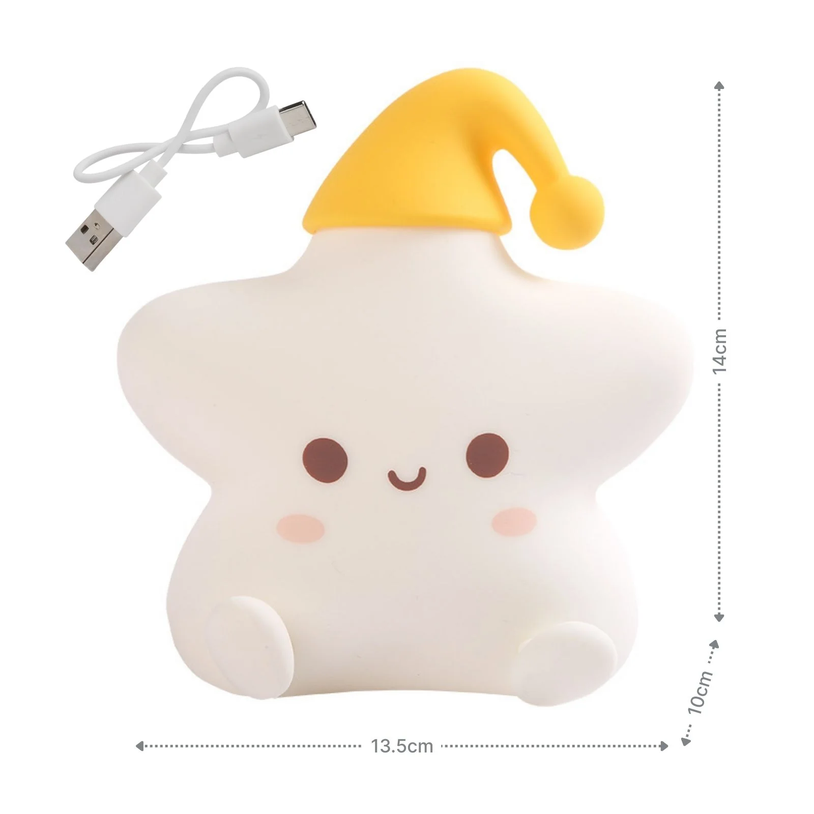 LED-Stern-Nachtlicht Kinder-Nachttischlampe Tischleuchte Schlaflicht - Image 8