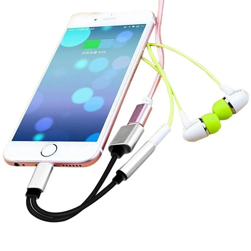 Lightning Audio + Ladeadapter Lightning zu 3.5mm Kopfhörer + Ladekabel - Image 4