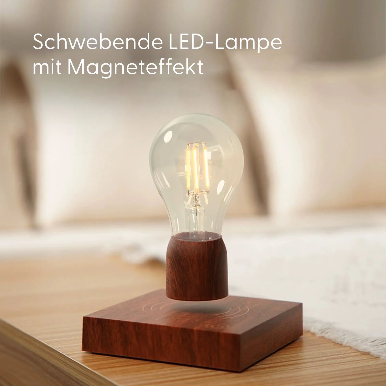 Magnetische Schwebelampe Tischlampe Schwebendes Licht Stimmungslicht - Image 2
