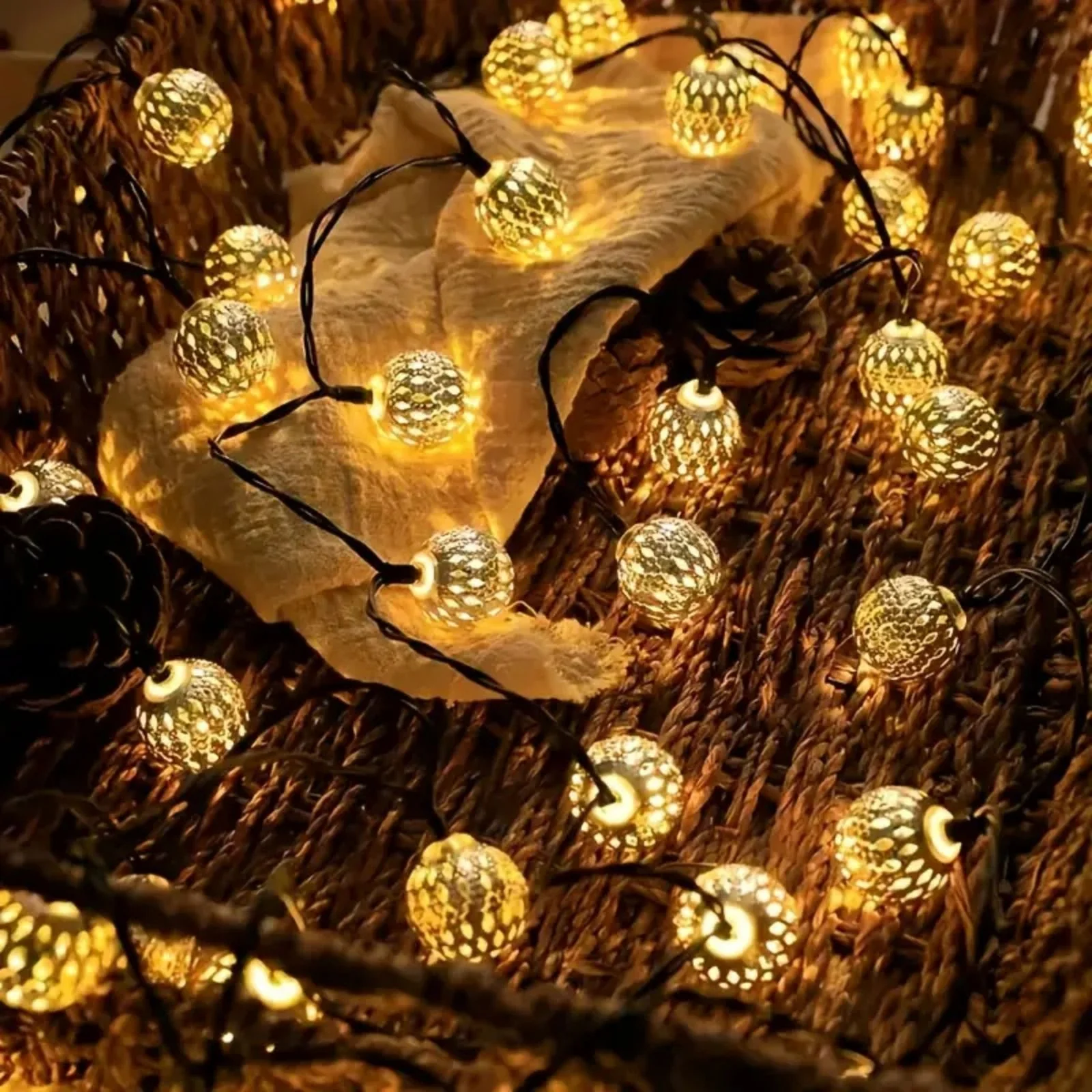 Marokkanische LED Lichterkette 3m Beleuchtung Orientalische Deko - Image 7