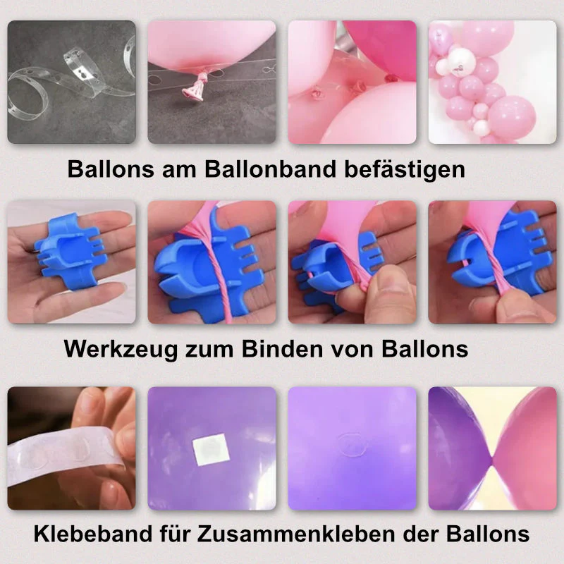 Meerjungfrau Luftballon Set Geburtstagsballon Meerjungfrau Set Zahl - Image 4