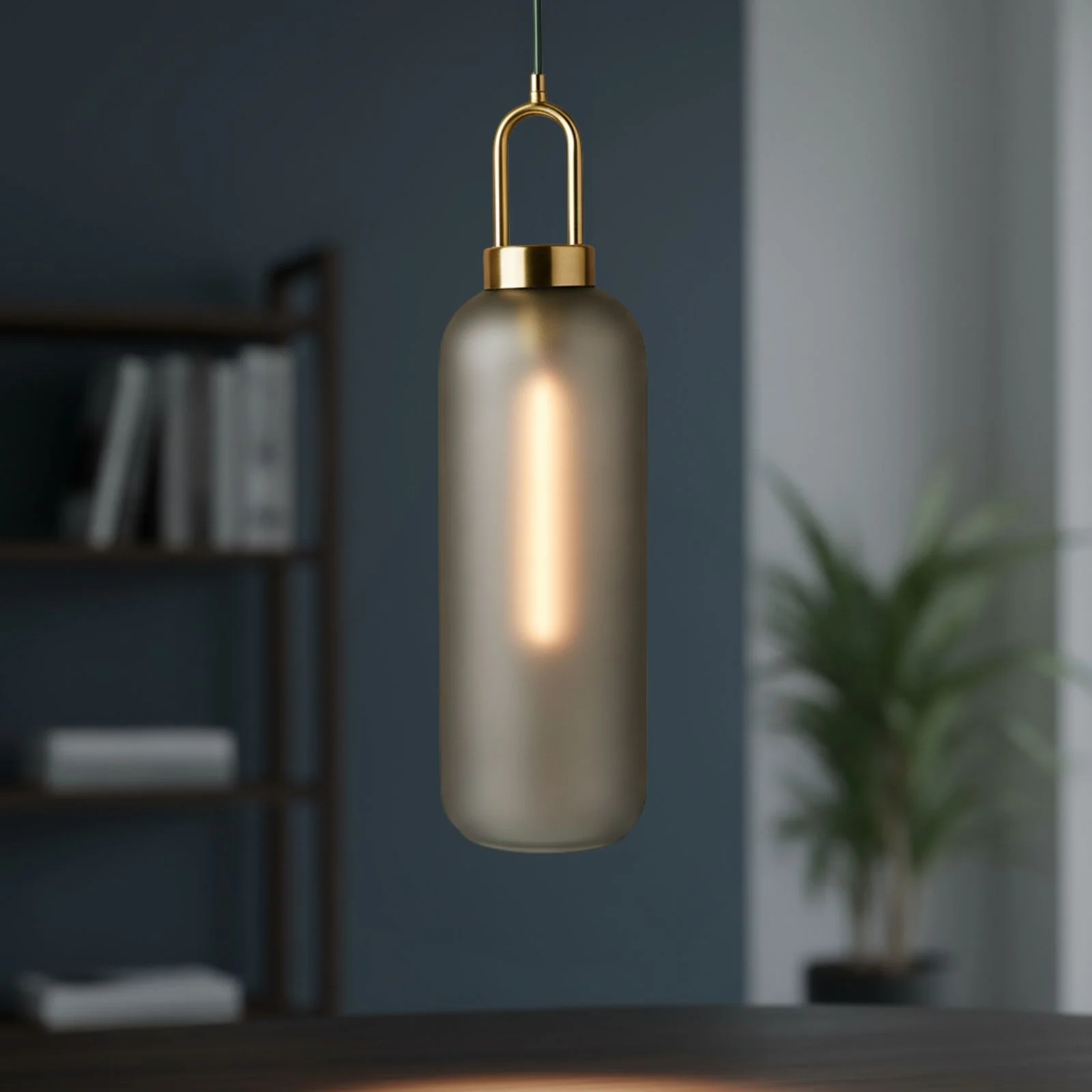 Milchglas-Deckenleuchte Hängelampe Pendelleuchte Deckenlampe Lampe - Image 2