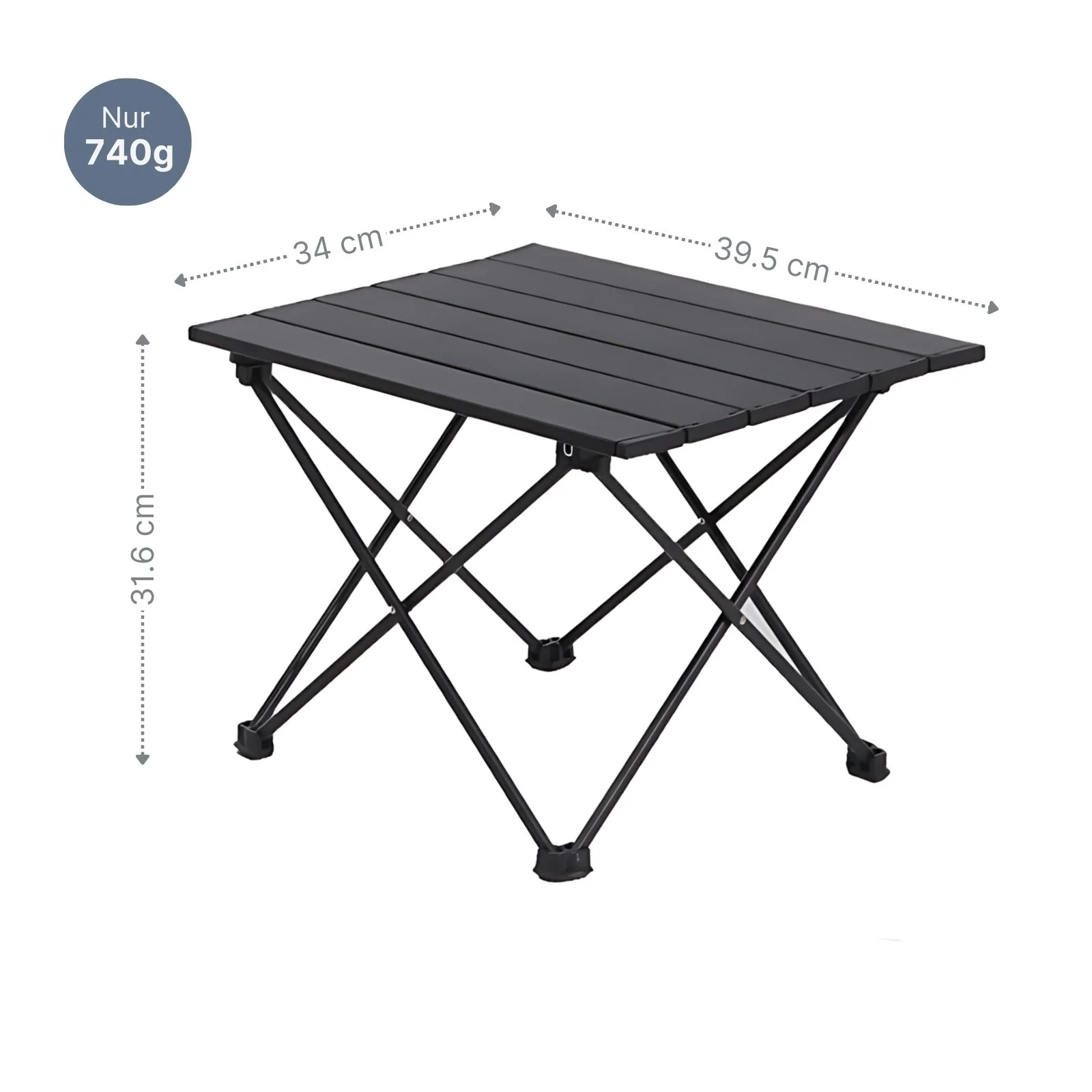 Mini-Campingtisch Klapptisch Falttisch Outdoor-Tisch - Image 3